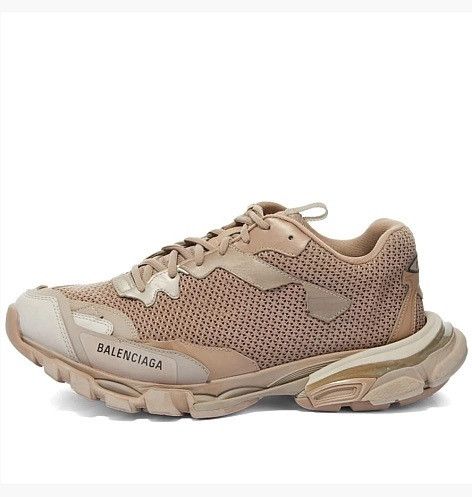 o1s1wg110624 Track.3 Sneakers in Dark Beige