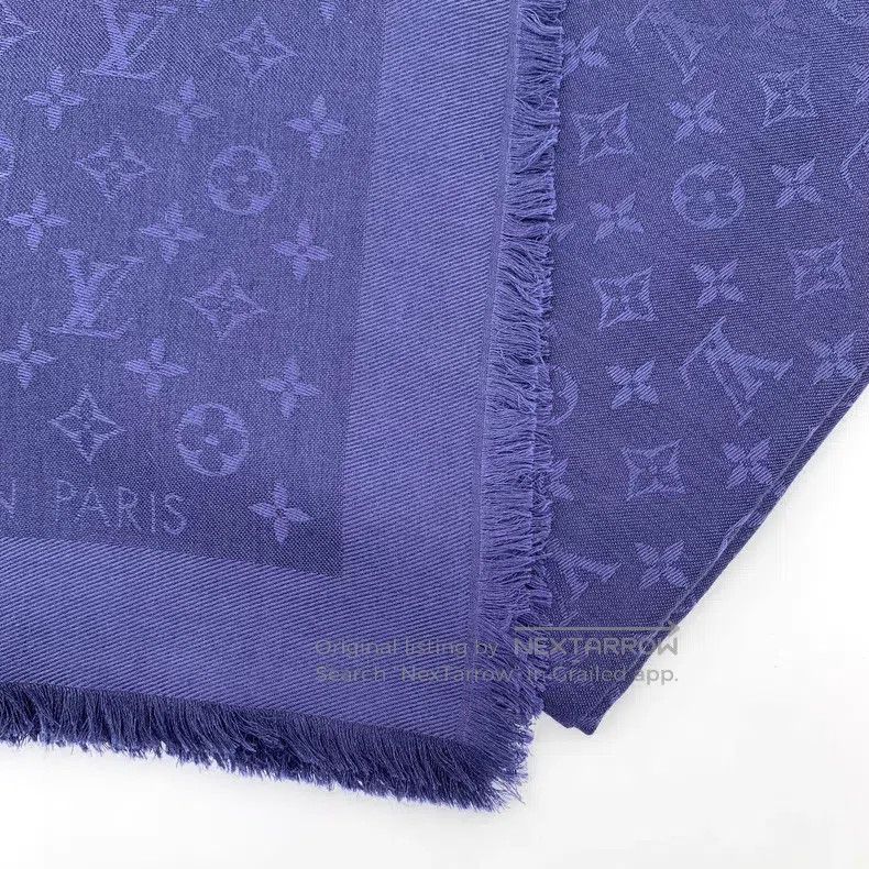 Louis Vuitton Louis Vuitton Dark blue logo, old flower, printed mulberry Size ONE SIZE - 3 Thumbnail
