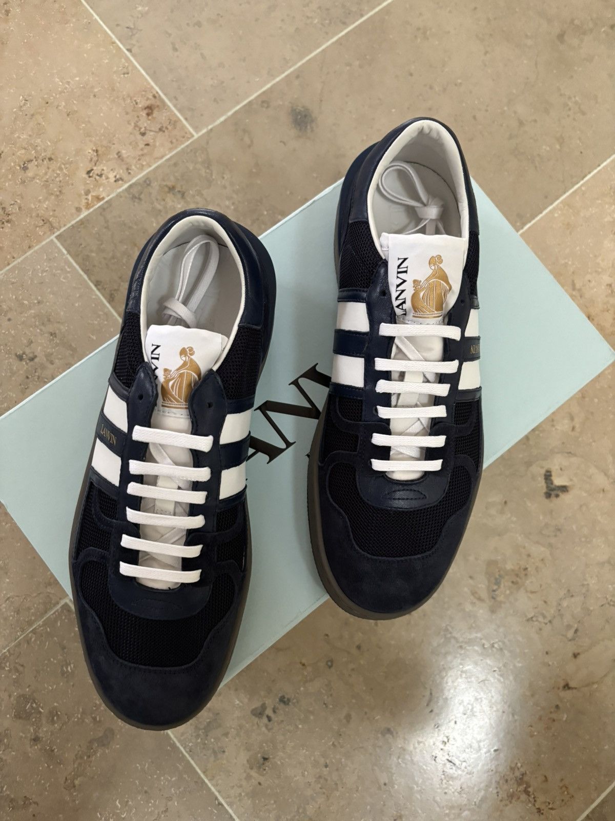 Lanvin Lanvin Sneaker Navy Size US 8 / EU 41 - 2 Thumbnail