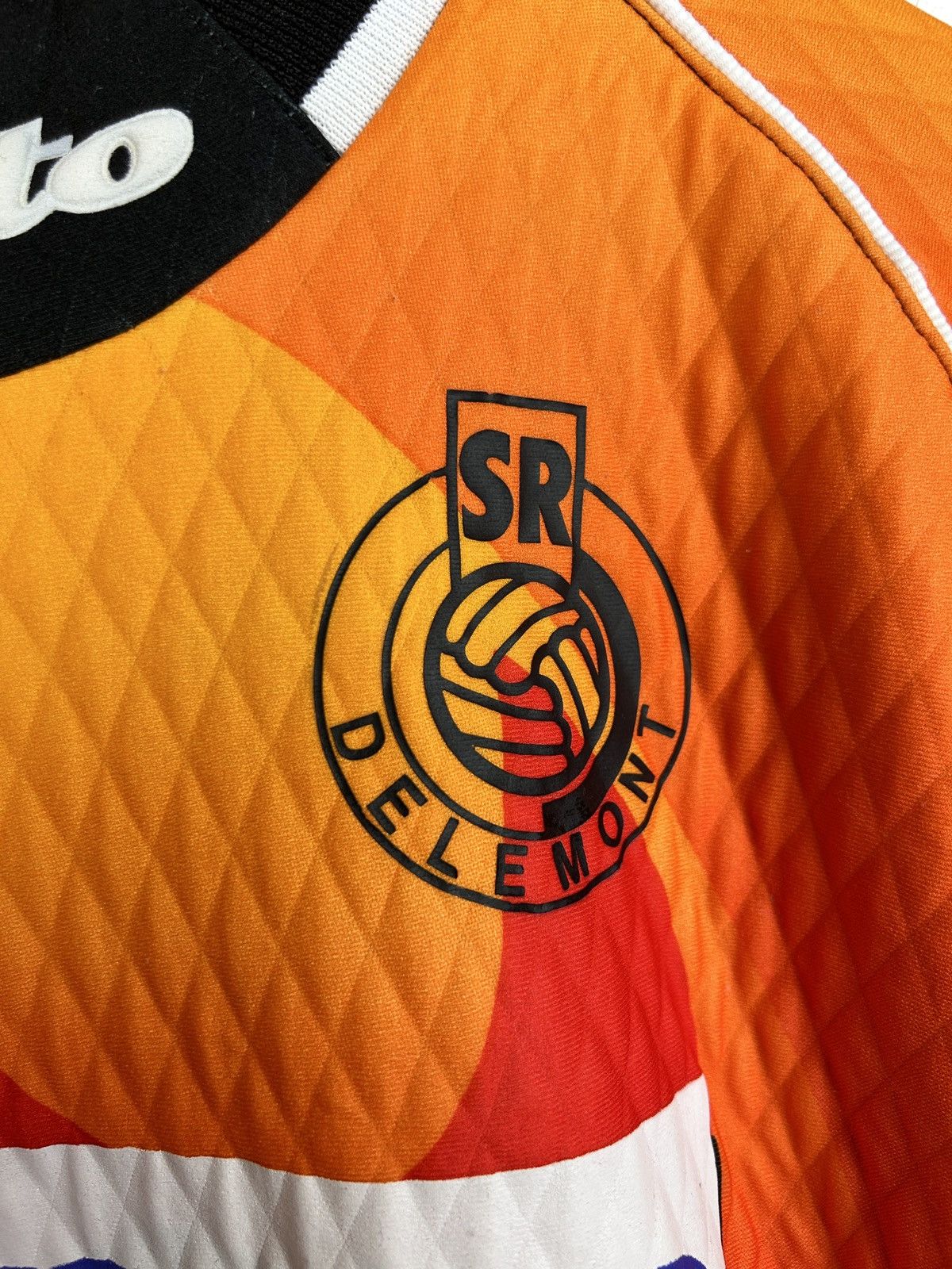 Lotto Sport 90s Vintage Lotto SR Delemont 1996/99 GK #1 Match Worn Jrsy Size US XL / EU 56 / 4 - 4 Thumbnail