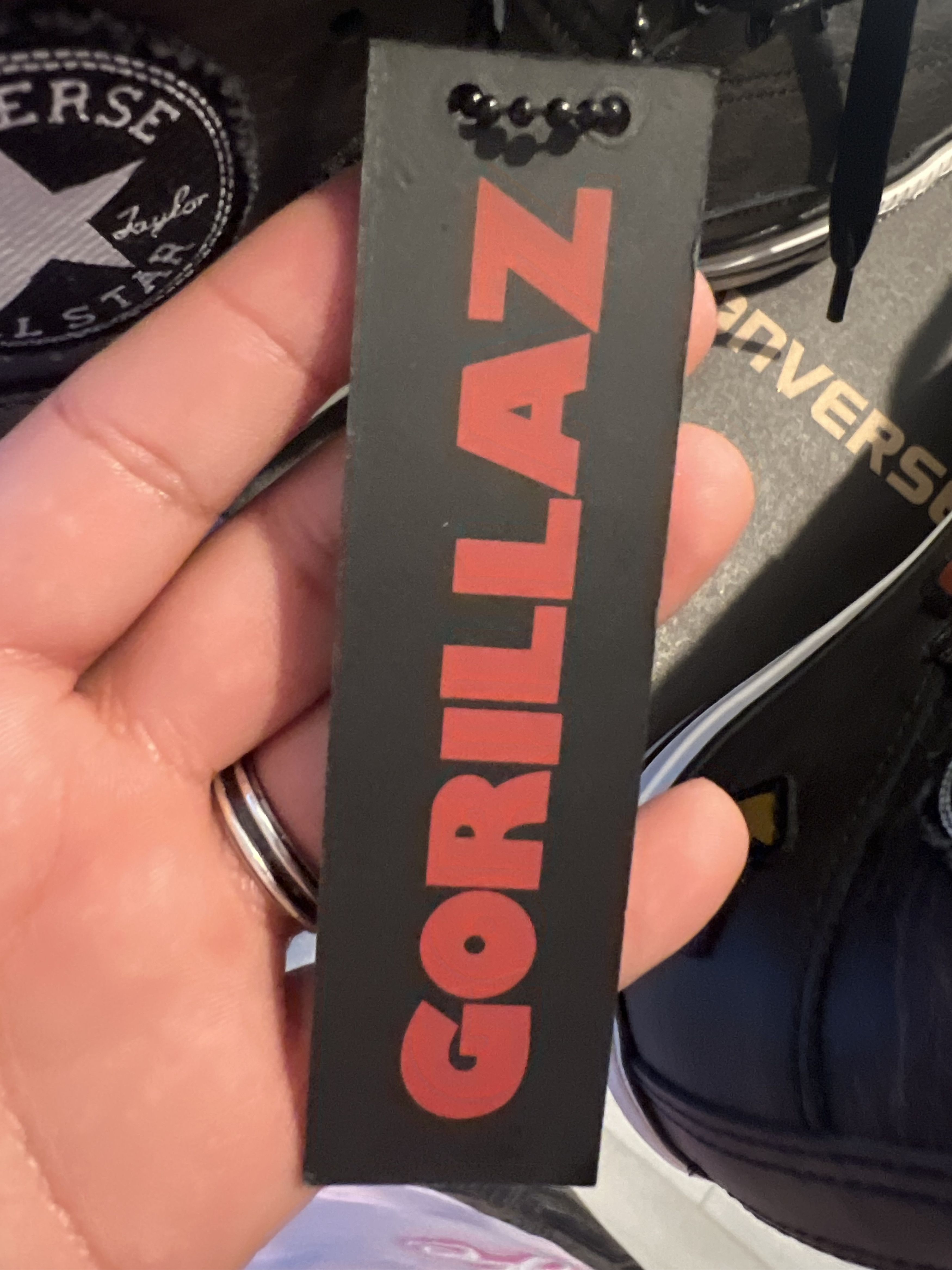 Converse Converse Gorillaz Black Leather 2011 Size US 10 / EU 43 - 9 Thumbnail