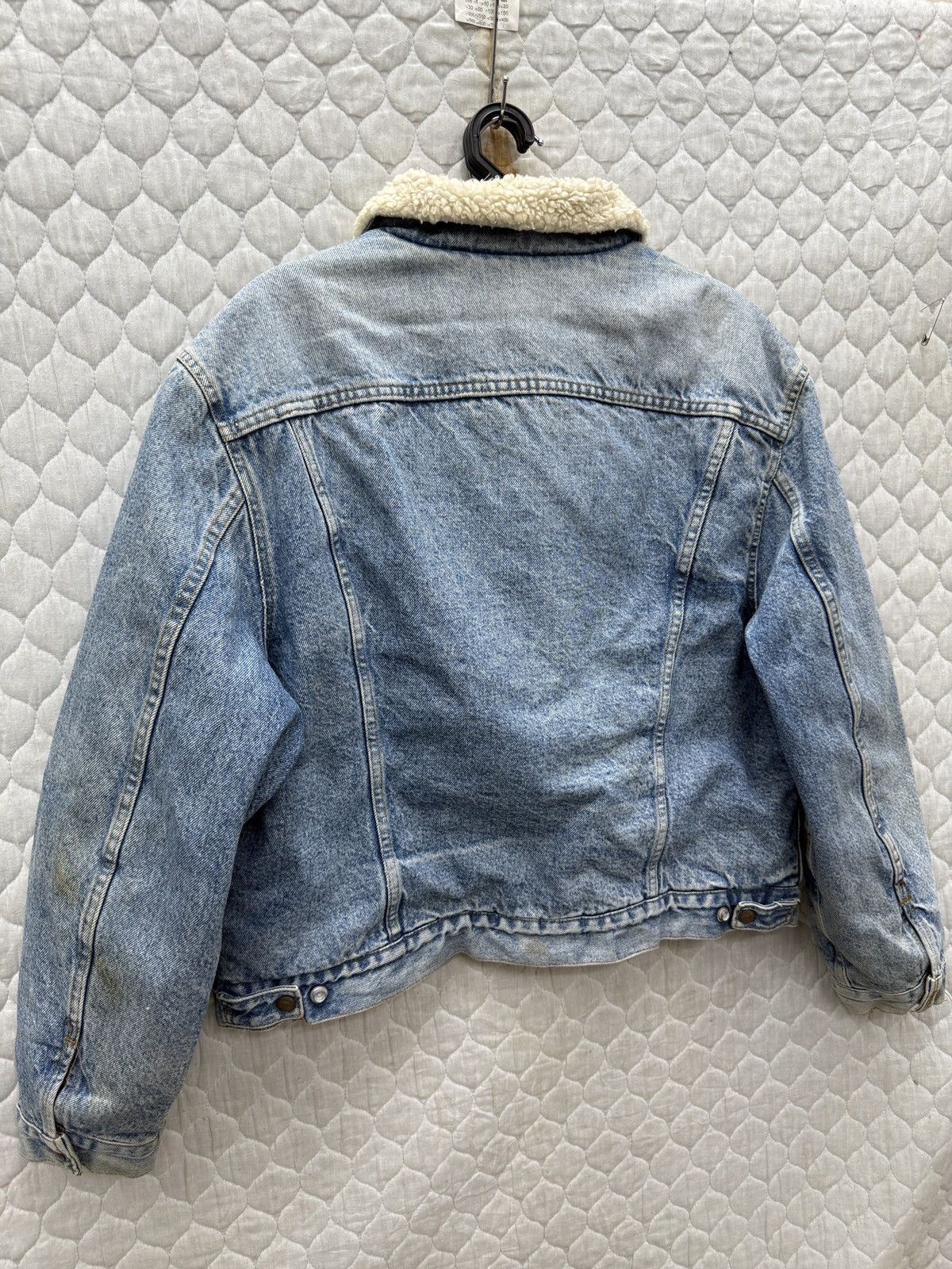 Levi's 🔥🔥🔥ARCHIVE VINTAGE 70’s LEVIS DENIM SHERPA JACKET Size US L / EU 52-54 / 3 - 6 Thumbnail