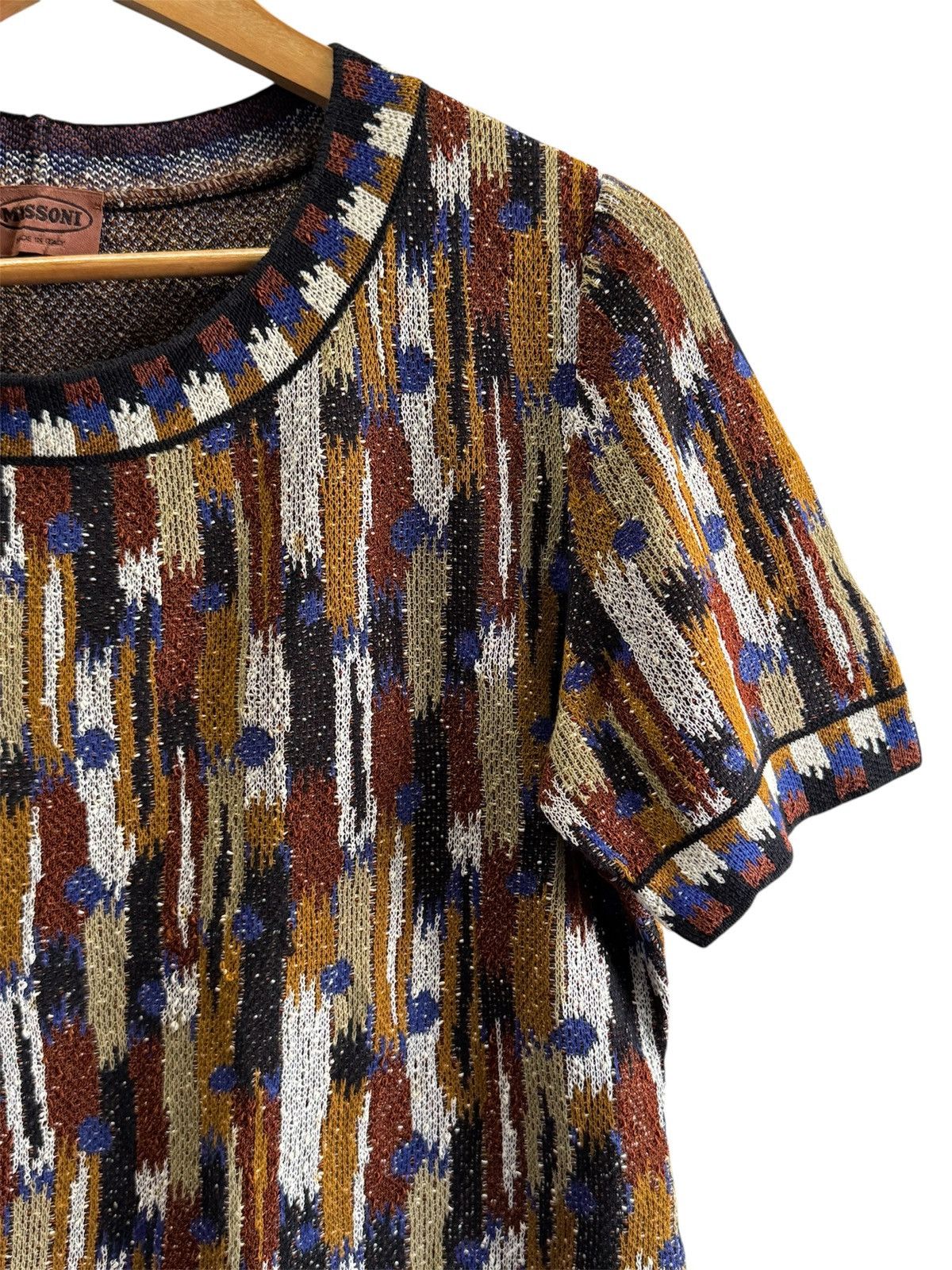 Missoni Vintage Missoni Abstract Knit Top – Fast Deal Size M / US 6-8 / IT 42-44 - 3 Thumbnail