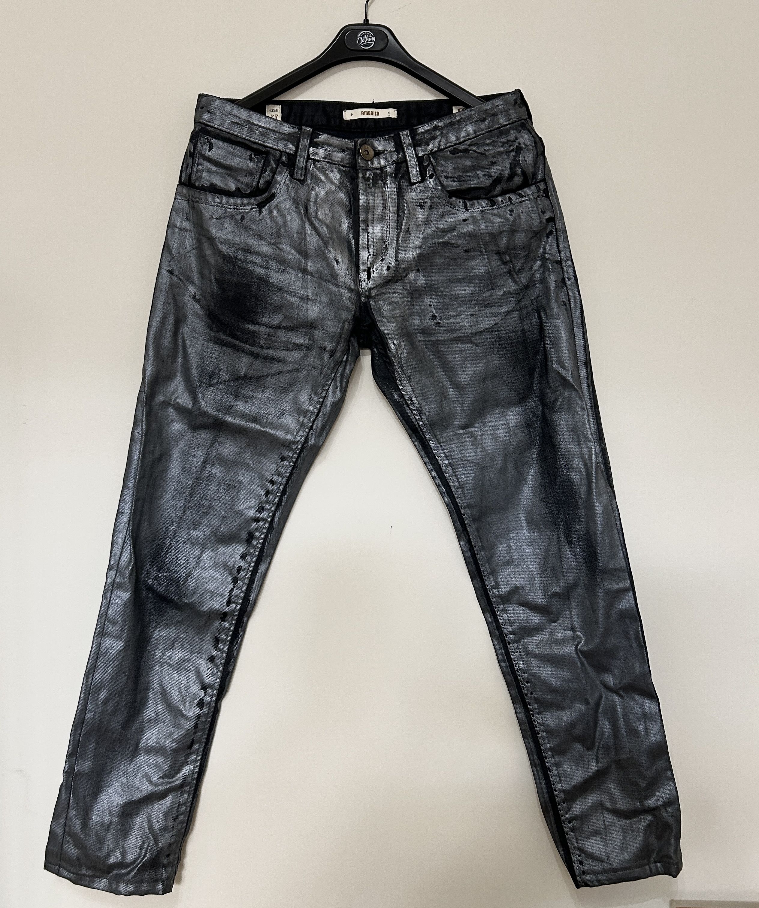 Vintage American Martin Maison Margiela Style jeans y2k streetwear Size US 33 - 1 Thumbnail