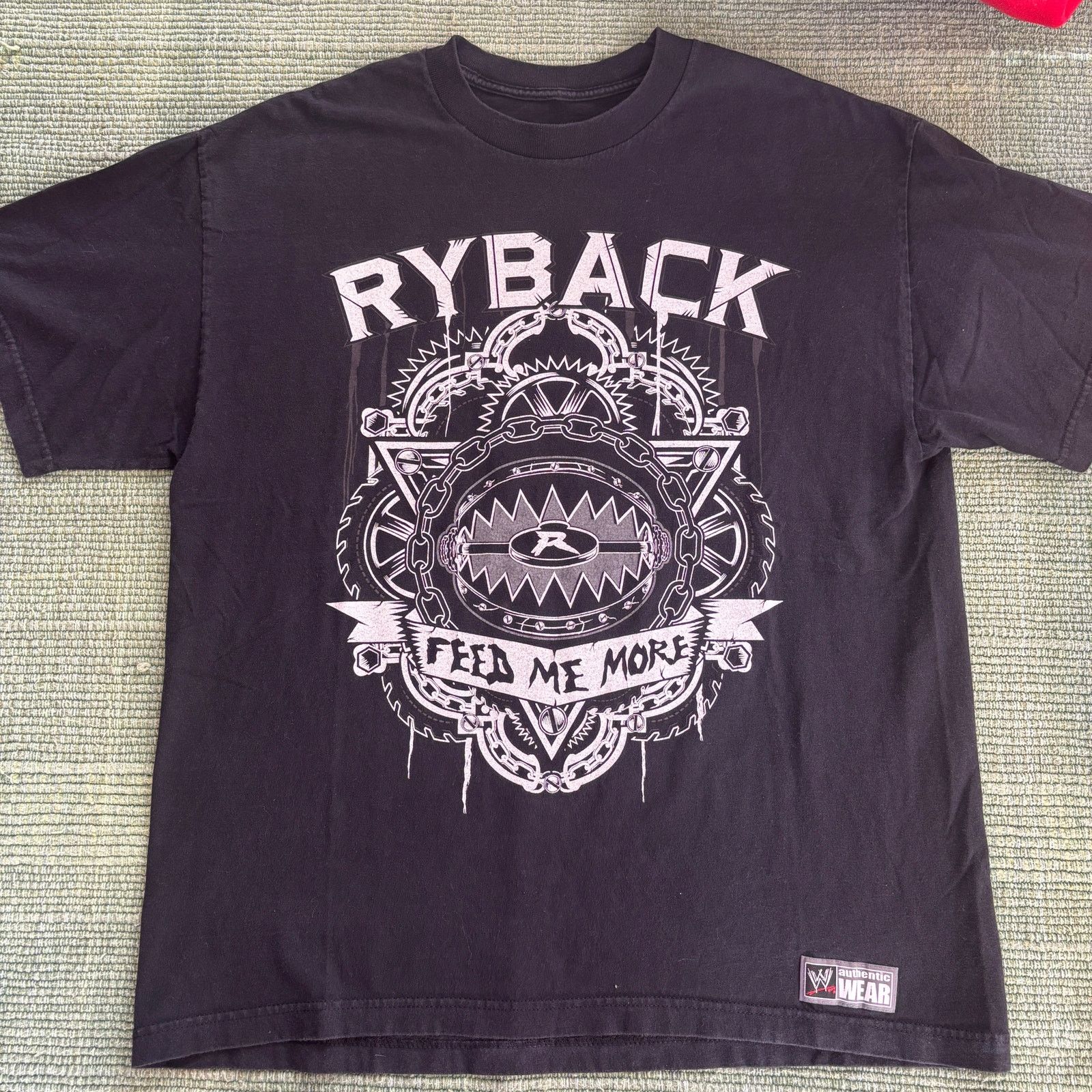 Vintage × WWE Vintage Y2K Ryback Feed Me More WWE Wrestling Shirt XL Size US XL / EU 56 / 4 - 1 Thumbnail