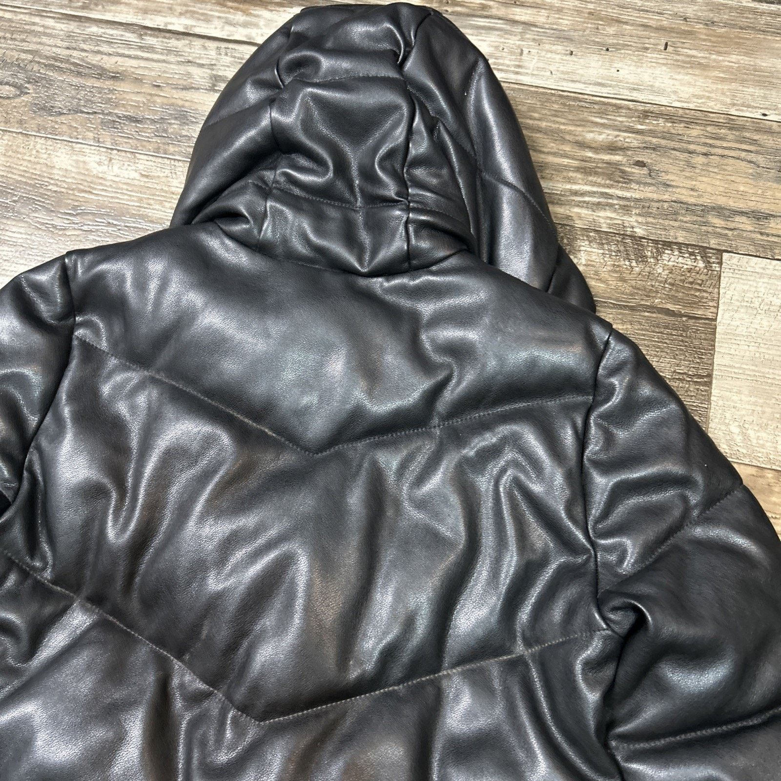 Abercrombie & Fitch Abercrombie & Fitch Ultra Collection Faux Leather Long Black Size S / US 4 / IT 40 - 8 Thumbnail