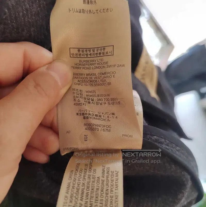 Burberry Burberry Black Cashmere Men's Overcoat. Size US S / EU 44-46 / 1 - 8 Thumbnail