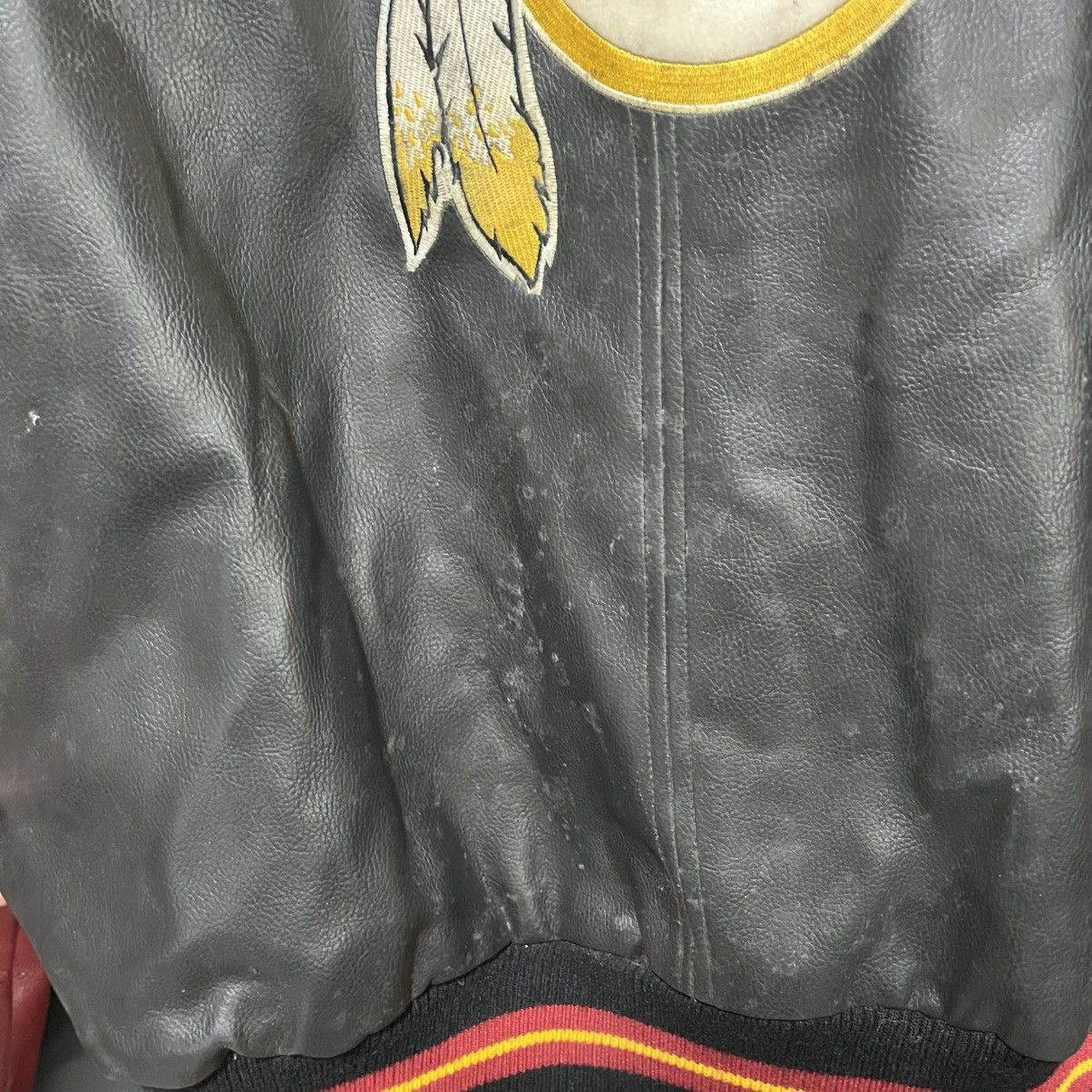 NFL Vintage Washington Redskins Embroidered G-lll Leather Jacket Size US L / EU 52-54 / 3 - 13 Thumbnail