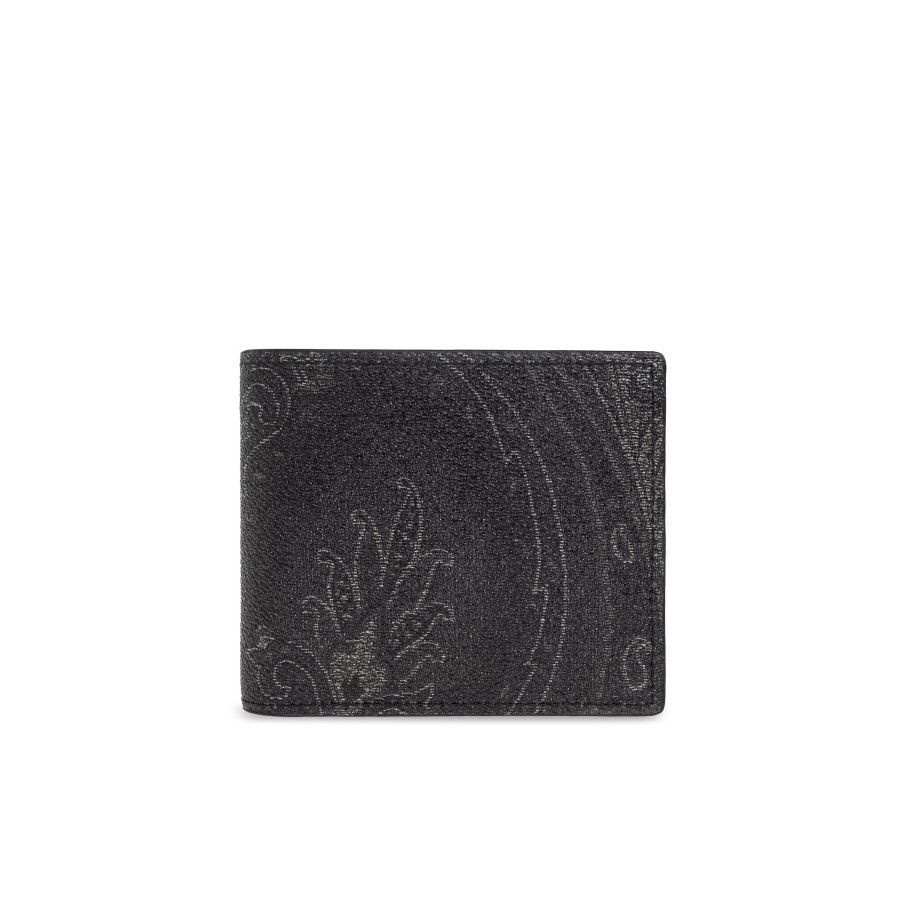 Etro ETRO Black Wallet New & Authentic Size ONE SIZE - 1 Thumbnail