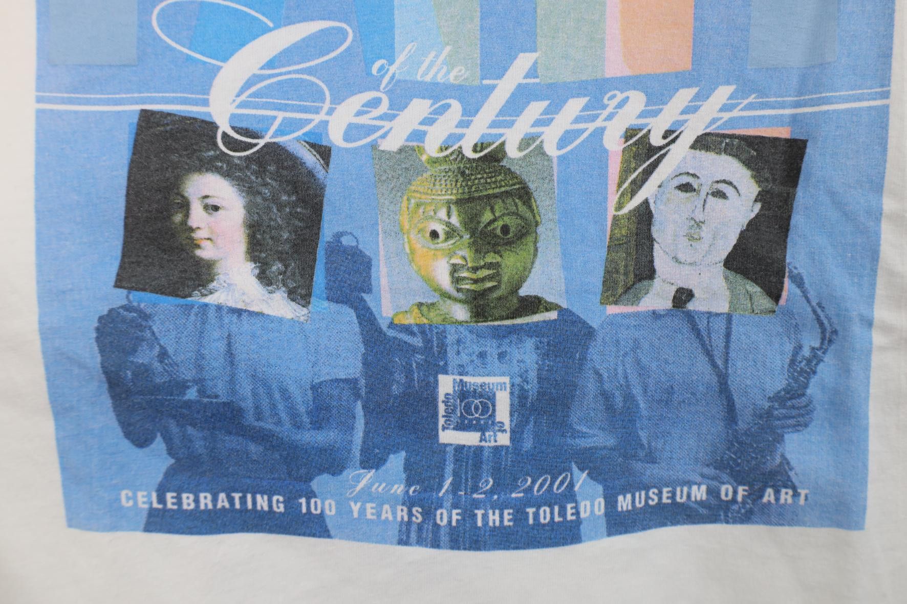 Vintage Vintage Y2K 2001 Party of the Century Museum of Art T-Shirt Size US XL / EU 56 / 4 - 5 Thumbnail