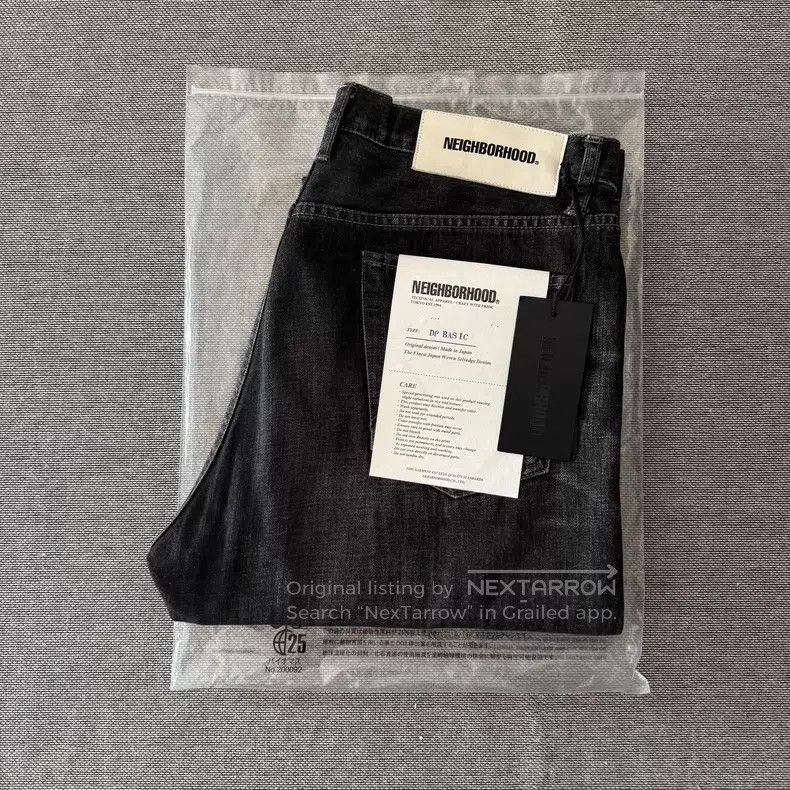 Neighborhood Neighborhood size L Basic Washed Denim Jeans Size US 27 - 1 Thumbnail
