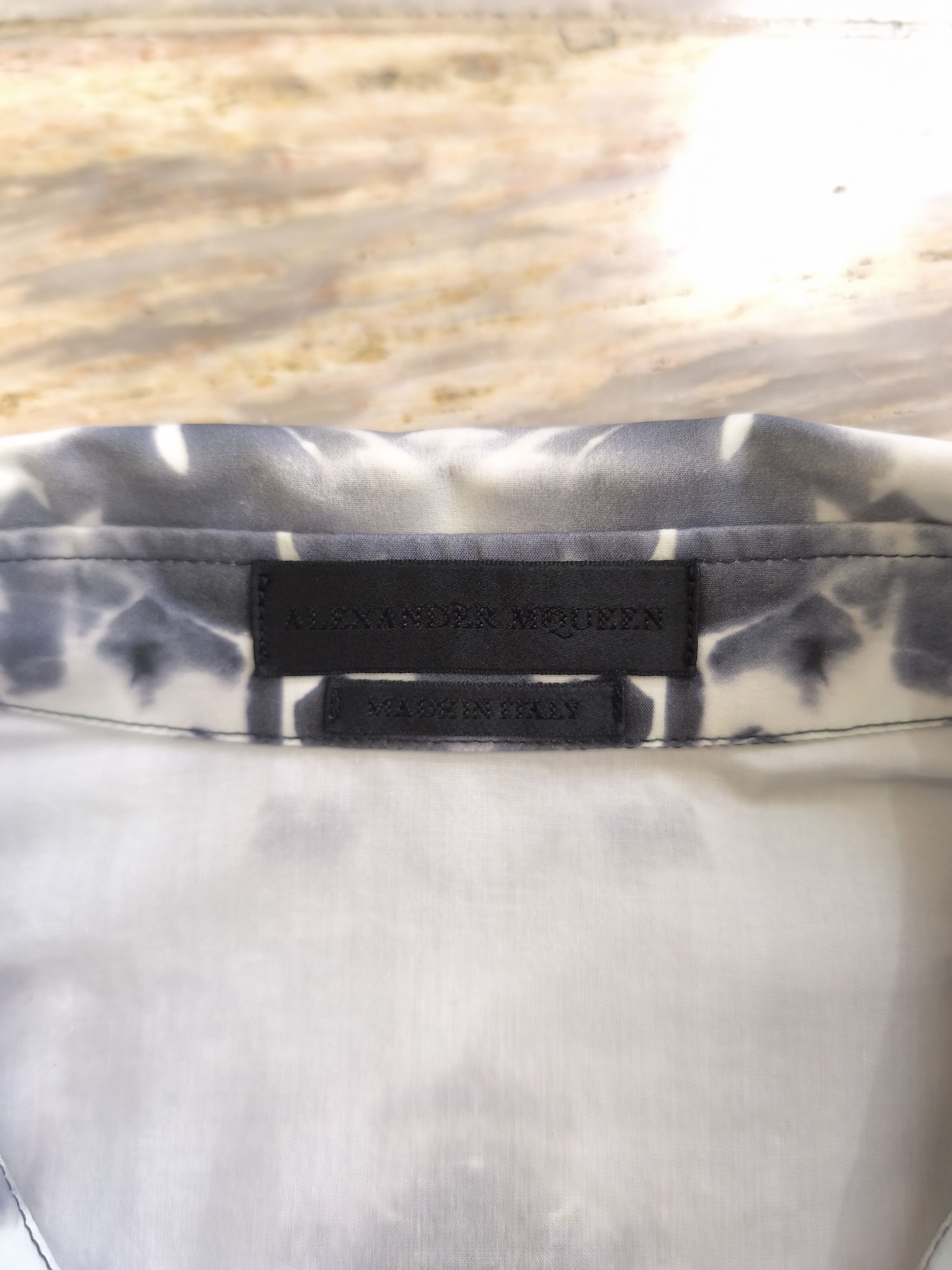 Alexander McQueen 2012 Alexander McQueen Dye Polo Longsleeve Button Up Size US M / EU 48-50 / 2 - 6 Thumbnail