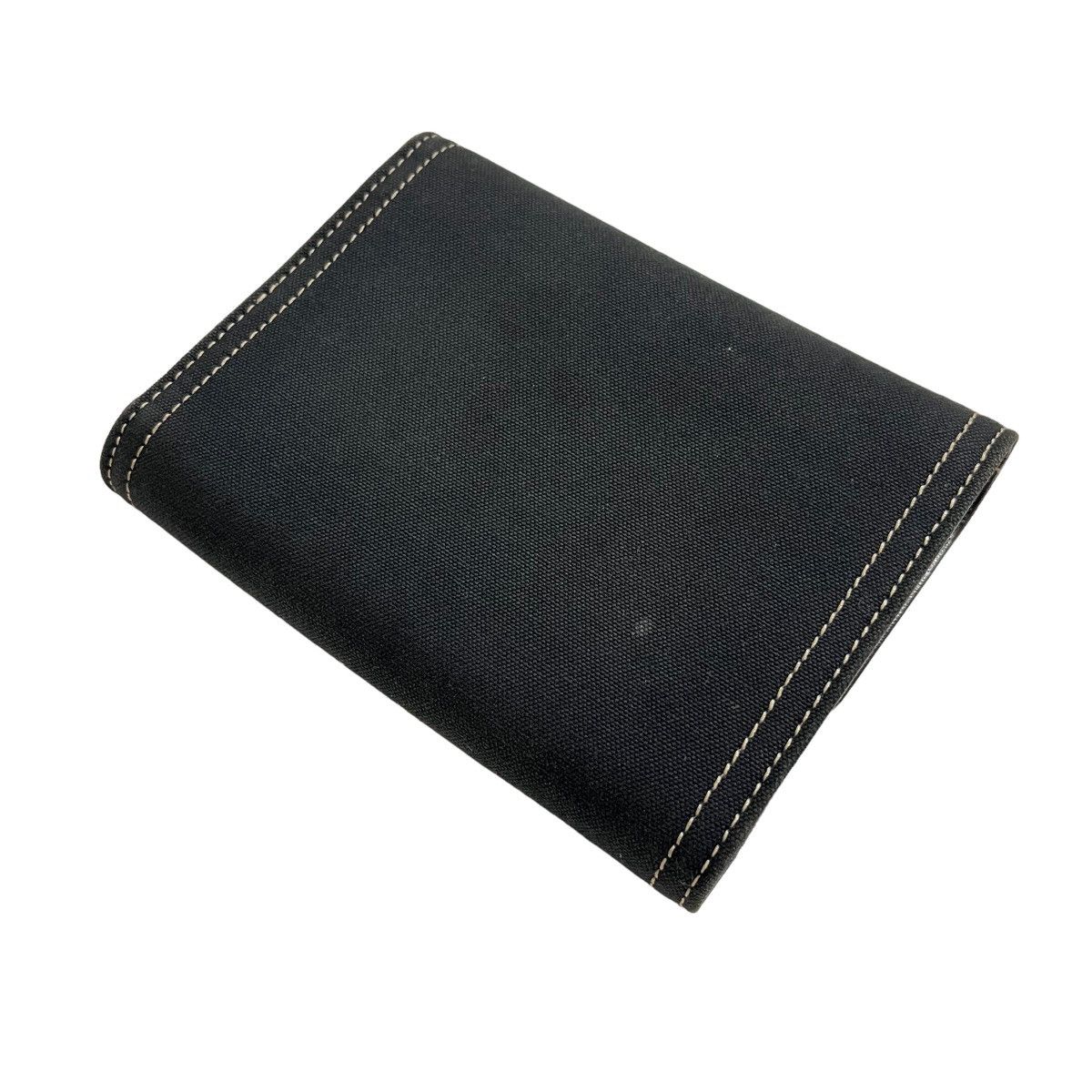 Fendi Authentic Fendi Roma Dark Blue Canvas Wallet Size ONE SIZE - 2 Thumbnail