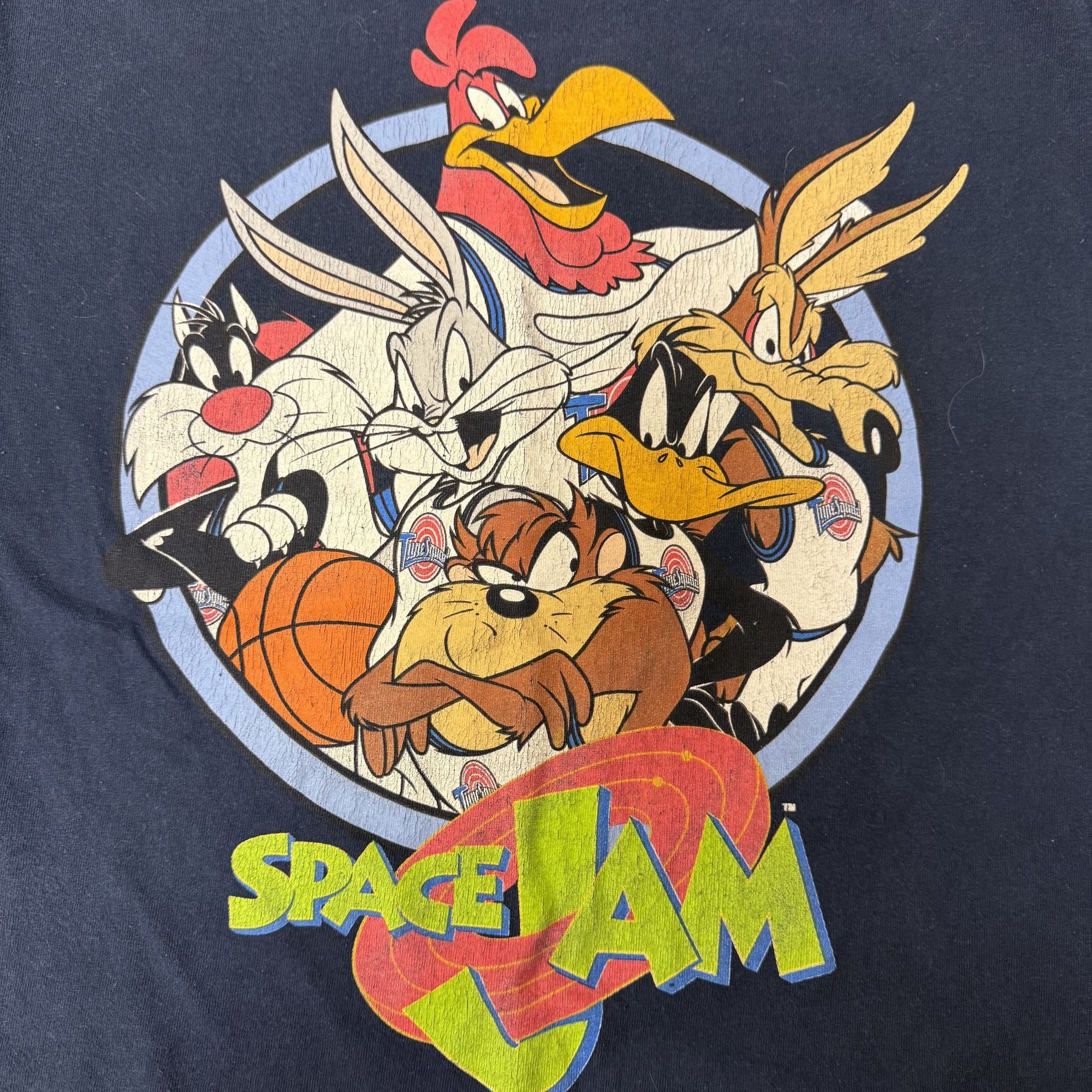 90's Retro SPACE JAM BUGS BUNNY Tasmanian Devil Looney Tunes