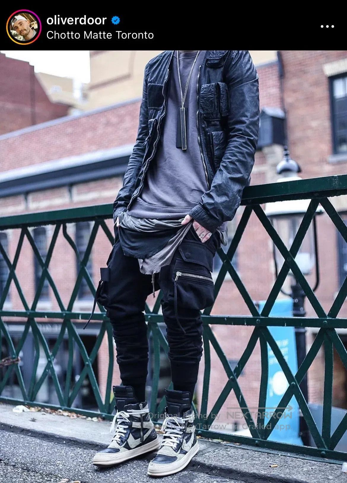Rick Owens Rick Owens Double Layered T-Shirt. Size US S / EU 44-46 / 1 - 9 Thumbnail