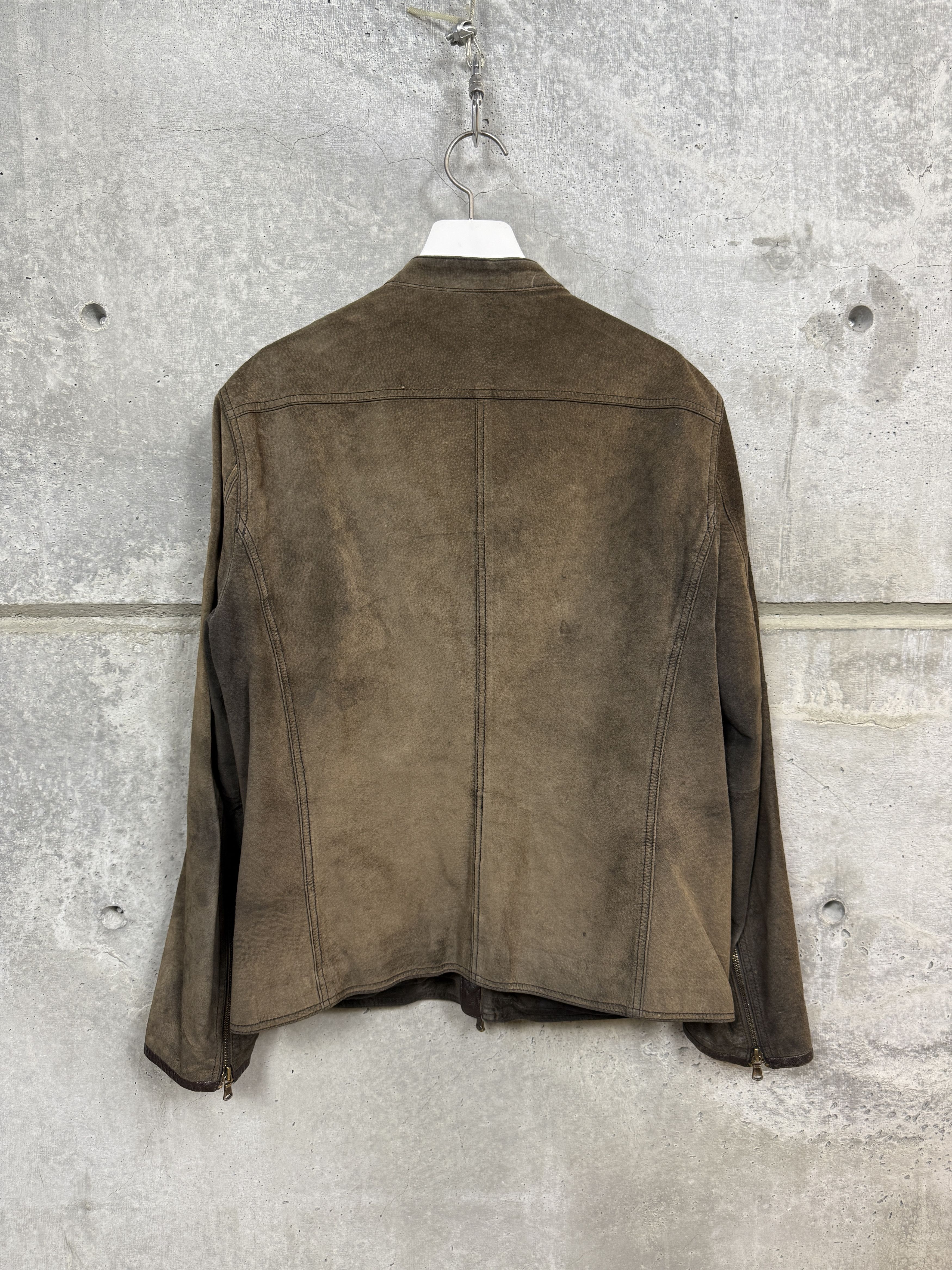 John Varvatos John Varvatos Leather Field Jacket Size US XL / EU 56 / 4 - 2 Thumbnail