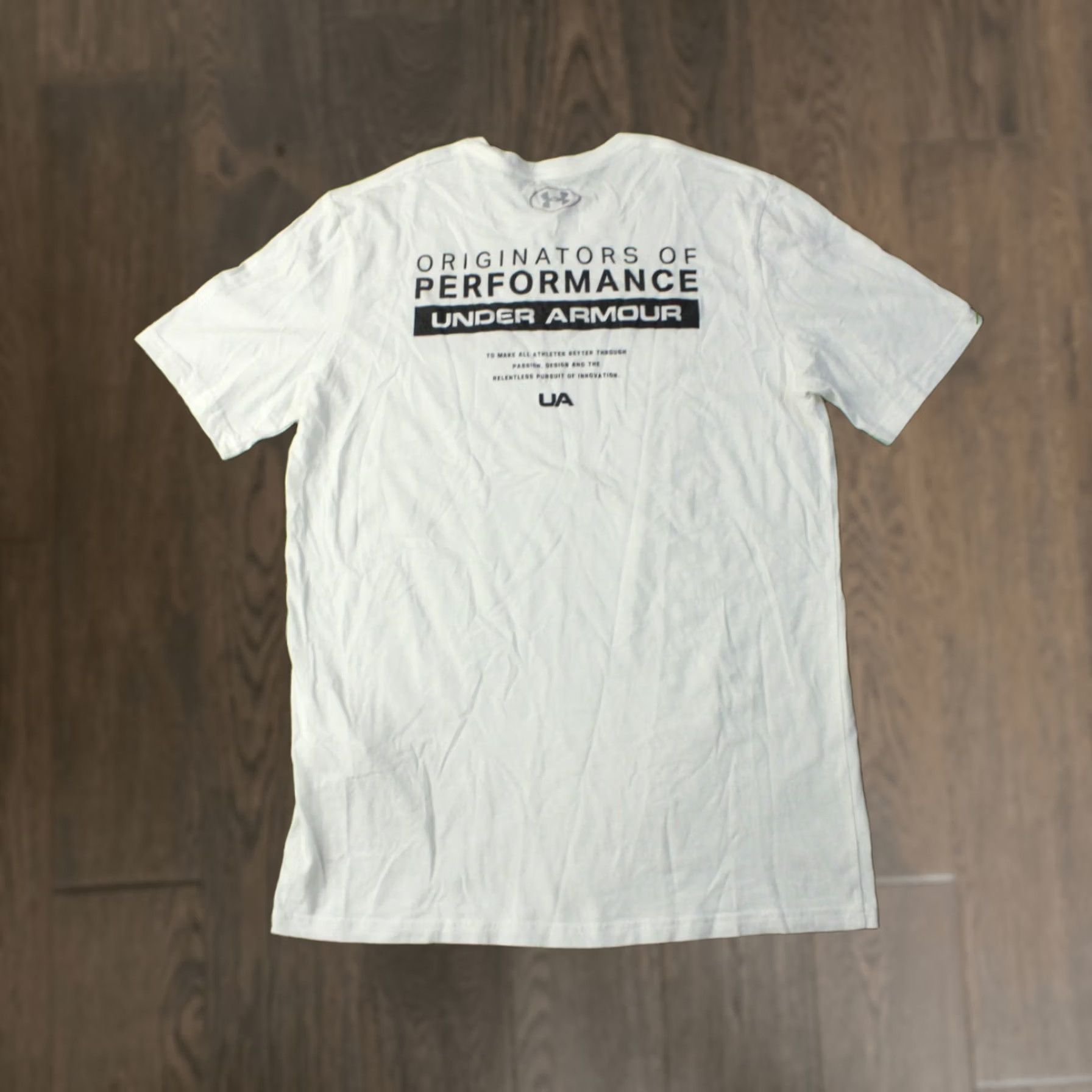 Under Armour UNDER ARMOUR HEATGEAR T-SHIRT Mens Casual Shirt Jersey White 2020 M Short Sleeve Crew Neck Classic Fit Size US M / EU 48-50 / 2 - 1 Thumbnail