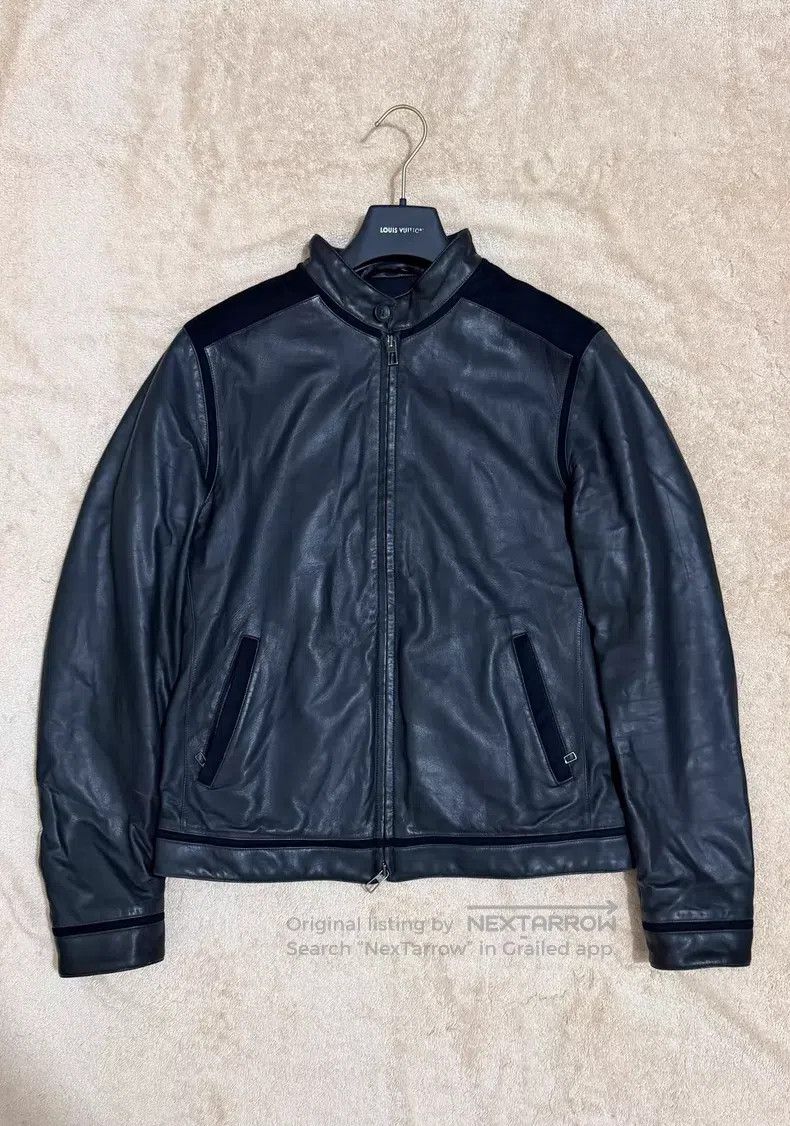 Loro Piana Loro Piana Leather jacket, outer layer made of sheepskin a Size US S / EU 44-46 / 1 - 1 Thumbnail