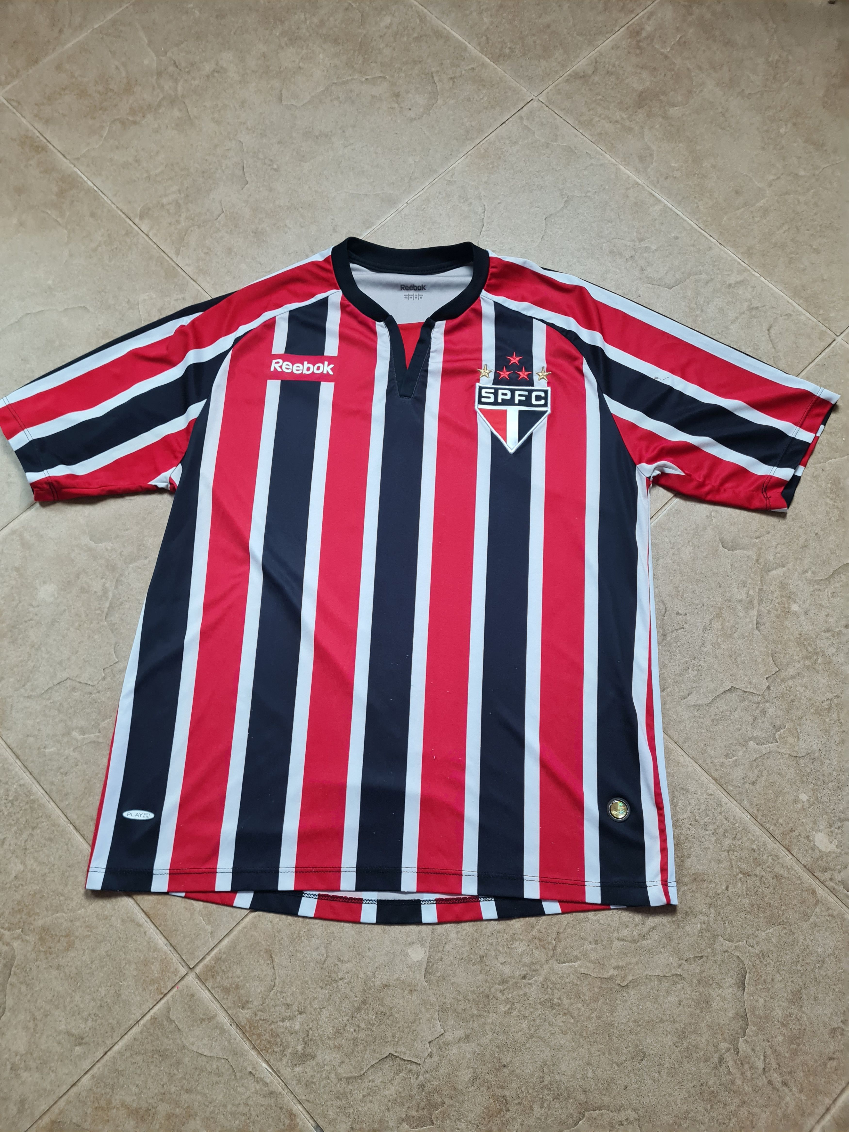 Reebok Football Jersey Rare REEBOOK São Paulo FC 2010 Soccer Shirt Size US M / EU 48-50 / 2 - 7 Thumbnail