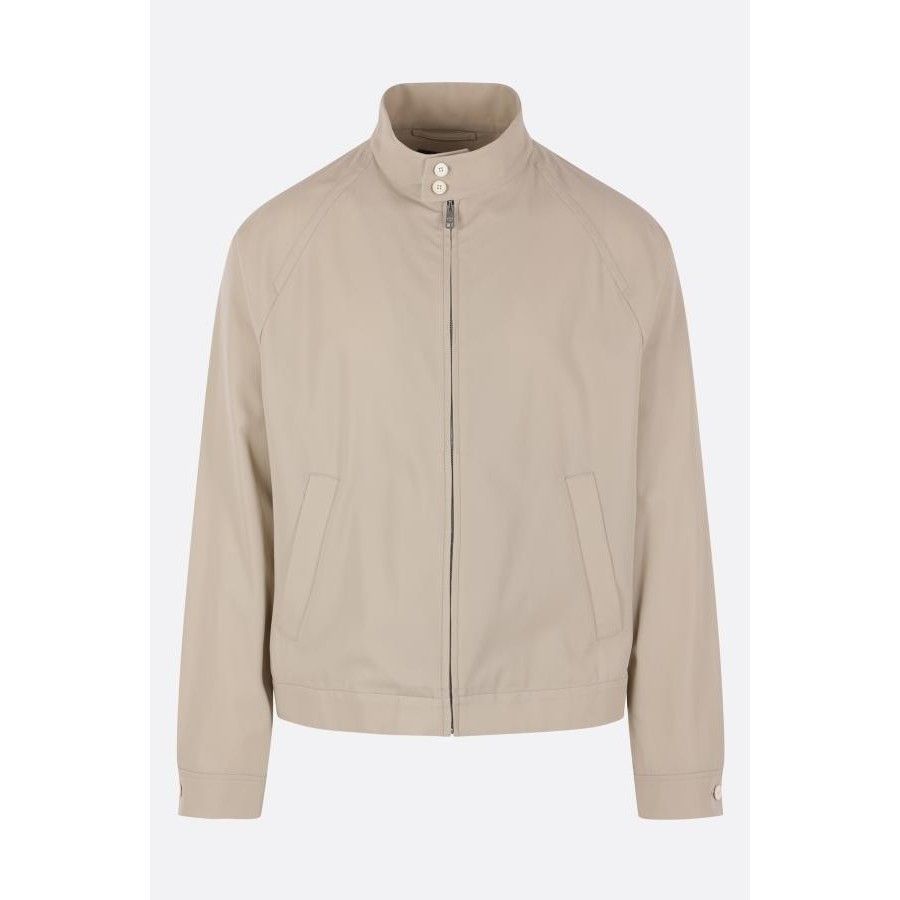 Prada PRADA Full Zip Beige Cotton Jacket New & Authentic (Men's si Size US XL / EU 56 / 4 - 1 Thumbnail
