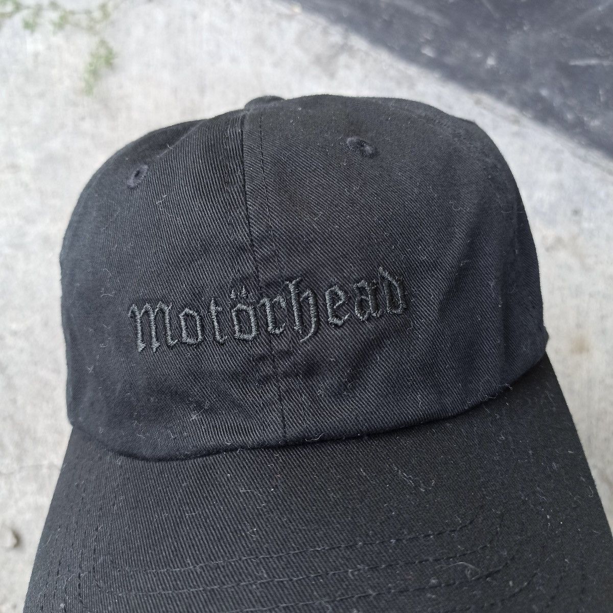 Band Tees Motorhead black on black. Rock band. Metalhead Size ONE SIZE - 4 Thumbnail