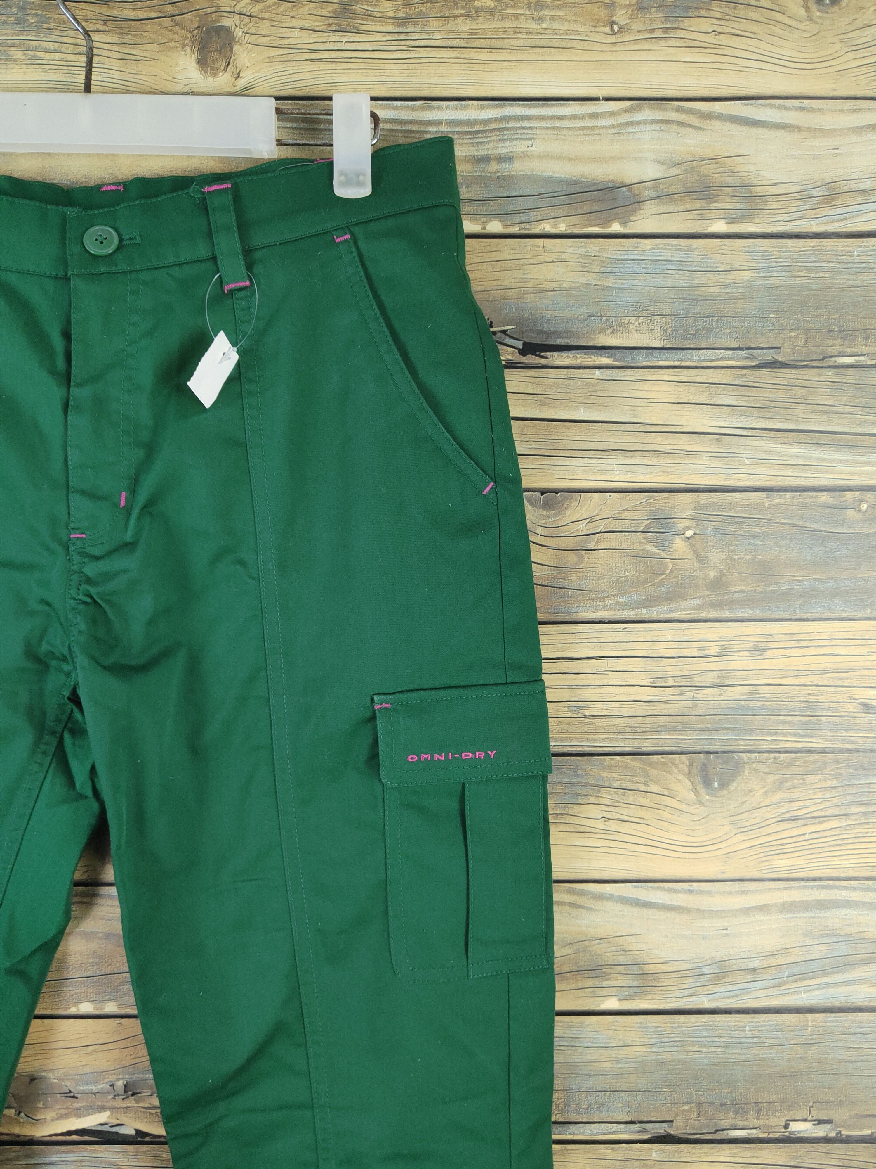 Columbia DL Columbia Green Multipocket Tactical Cargo Pants #728 Size 31" - 6 Thumbnail