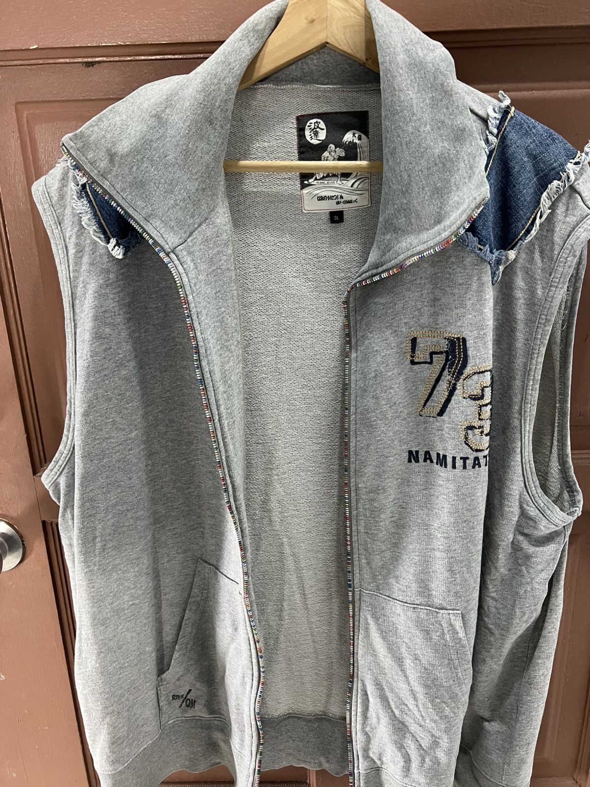 Japanese Brand Vintage Japanese Brand Sukajan Namitatsu no 73 Jacket Size US L / EU 52-54 / 3 - 10 Thumbnail