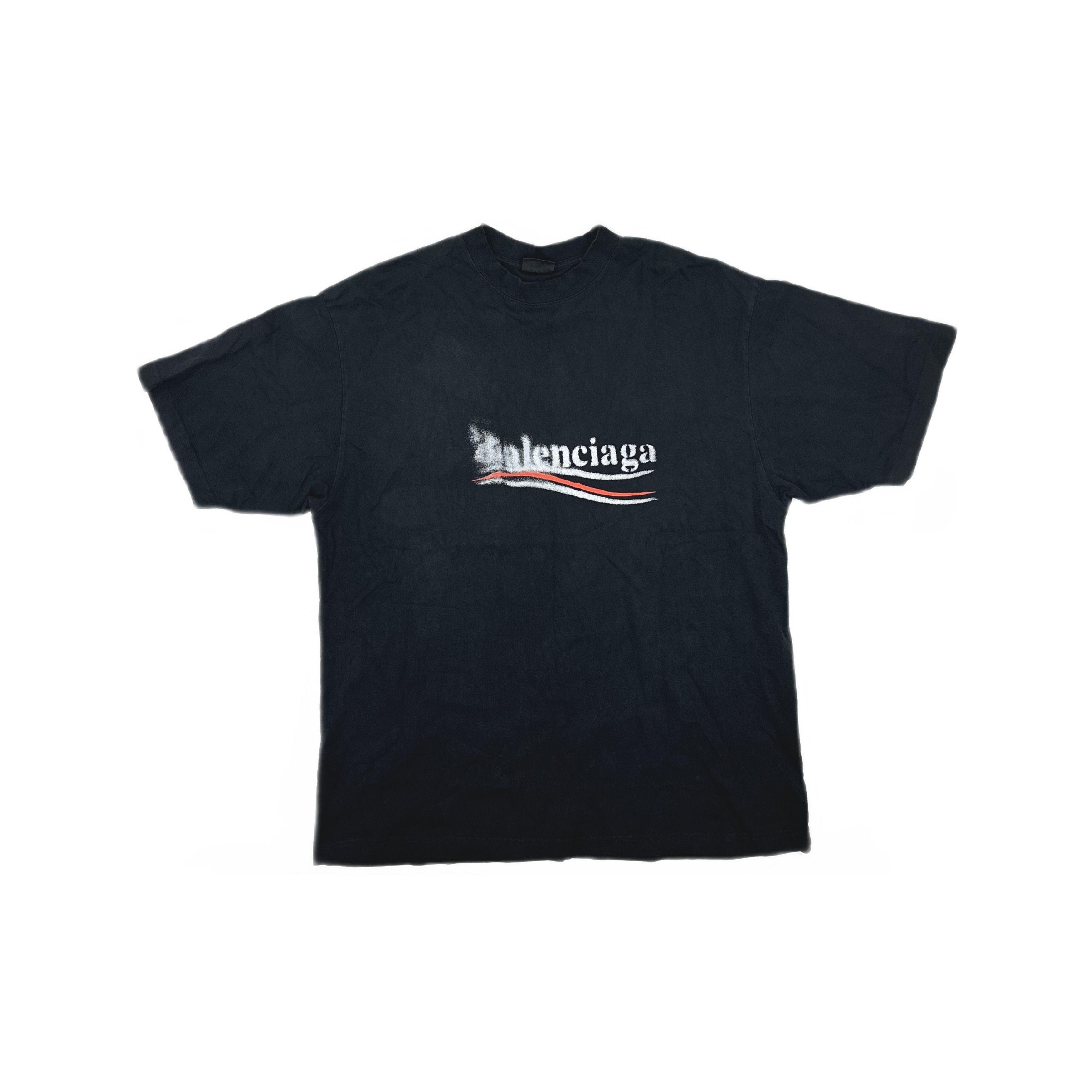 Balenciaga Balenciaga Logo Print T-Shirt Size S Size US S / EU 44-46 / 1 - 1 Thumbnail