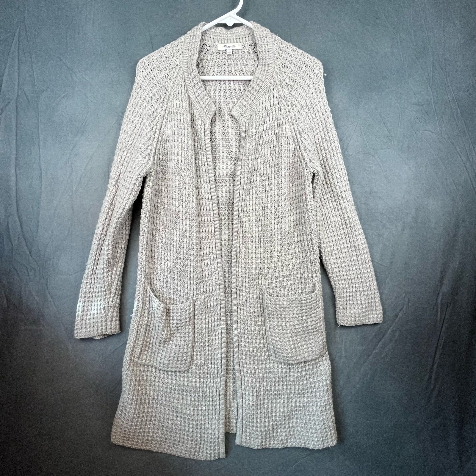 Madewell Madewell Knit Cardigan Sweater Wool-Blend Long Oversized XS Size XS / US 0-2 / IT 36-38 - 1 Thumbnail