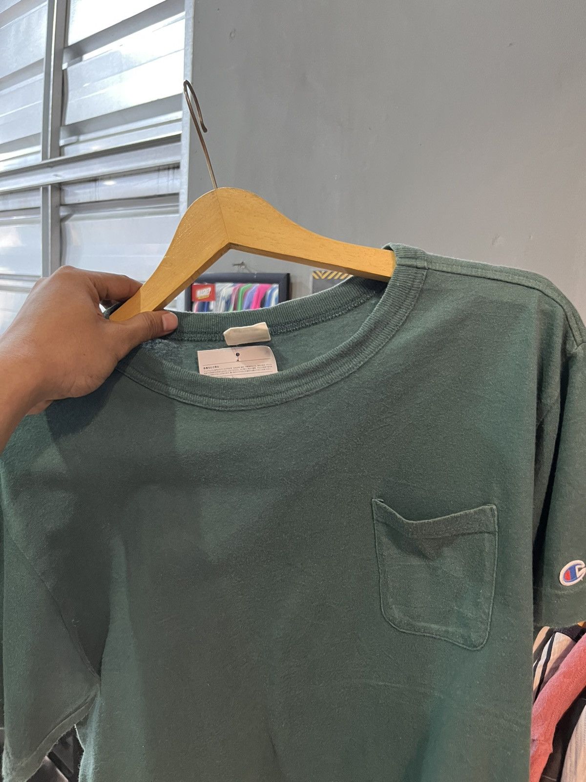 Champion Vintage Pocket tee champion shirt short sleeve Size US M / EU 48-50 / 2 - 4 Thumbnail