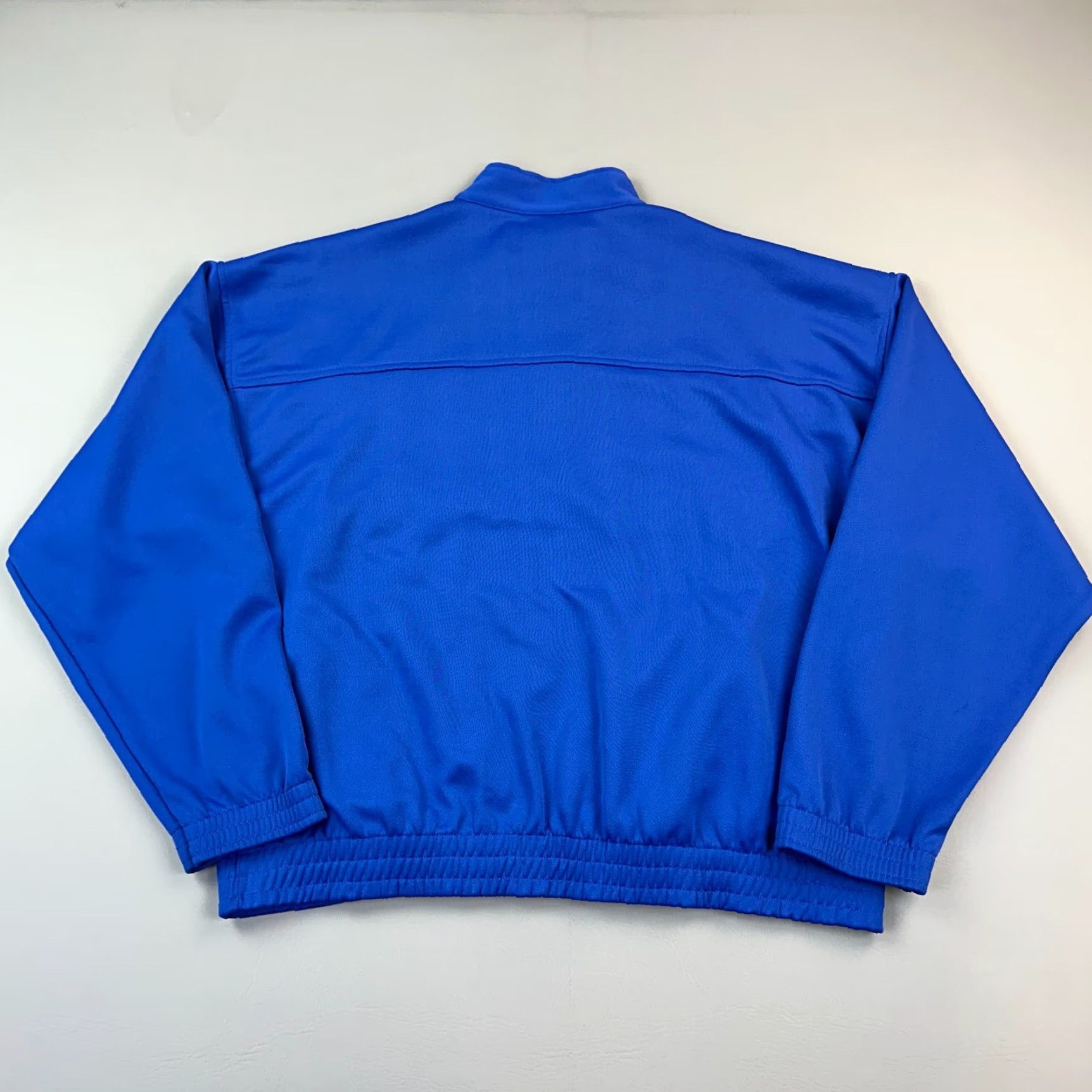 Puma VINTAGE Puma Tracksuit Mens Small Blue Geometric Stirrup Ankle Zip Pants 90s Size 36R - 7 Thumbnail