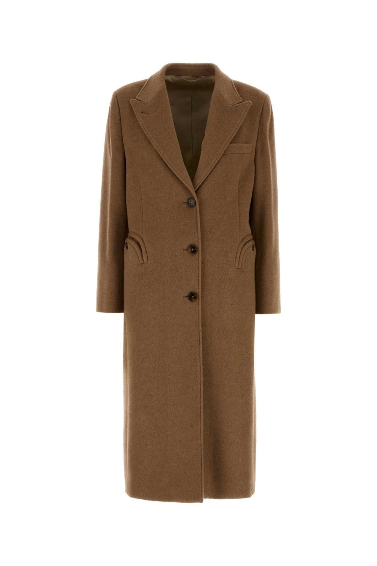 Blaze Camel Mylius Heck Coat Size S / US 4 / IT 40 - 1 Thumbnail