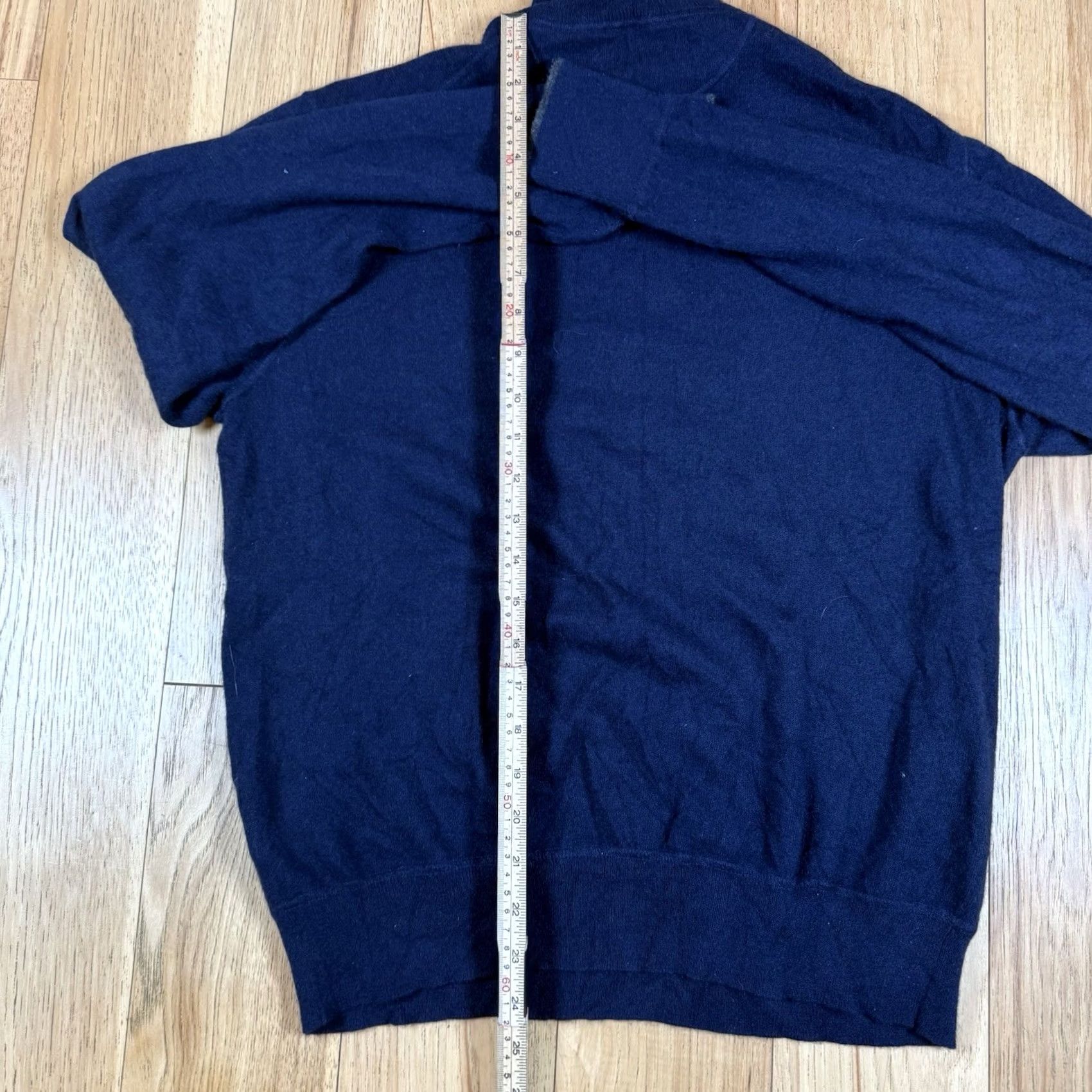 Ralph Lauren Ralph Lauren Sweater Polo Mens Medium Blue Cashmere Half Zip Pullover Casual Mens Size US M / EU 48-50 / 2 - 6 Thumbnail