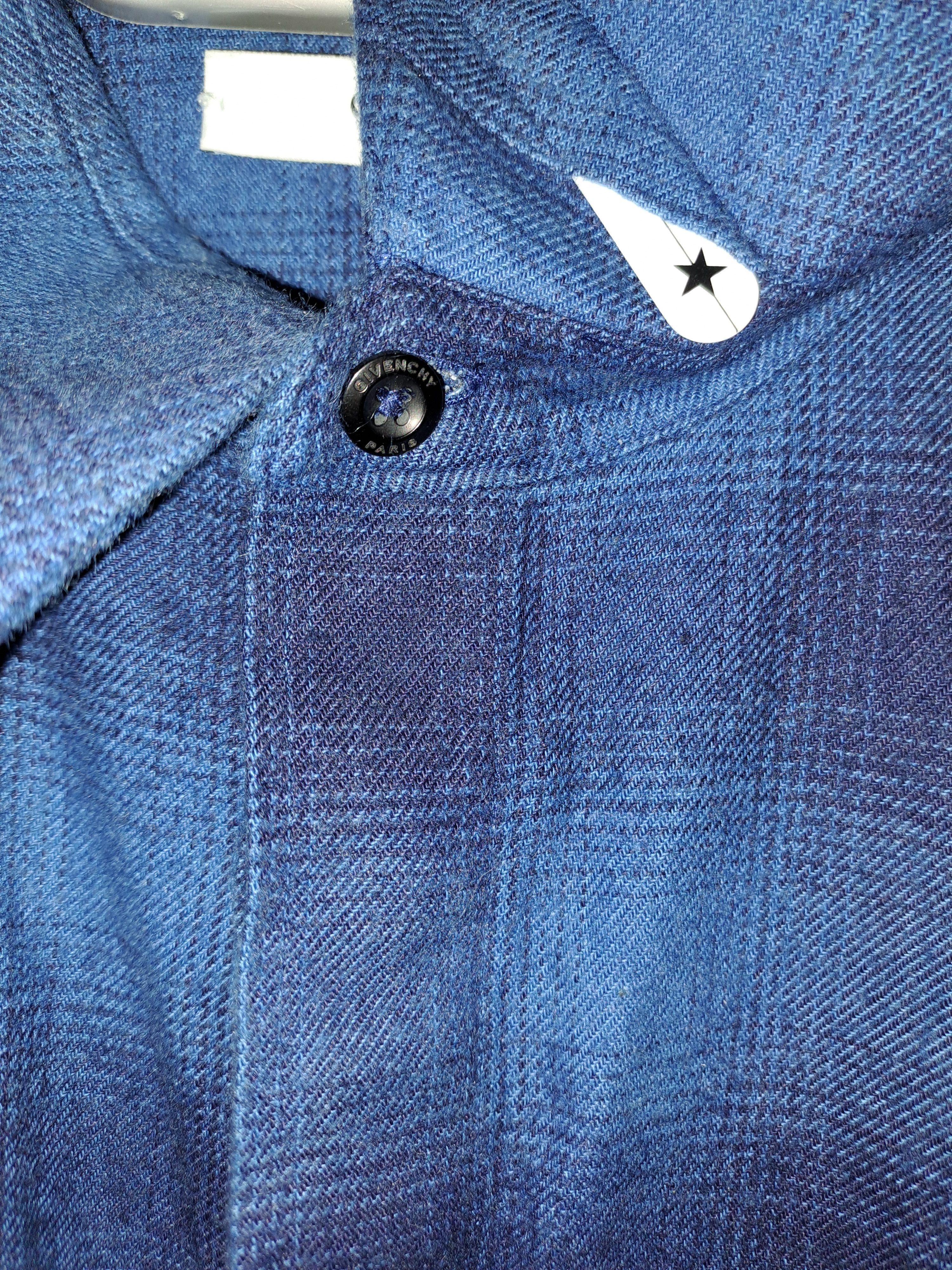 Givenchy Givenchy Flannel with leather star application Size US L / EU 52-54 / 3 - 5 Thumbnail