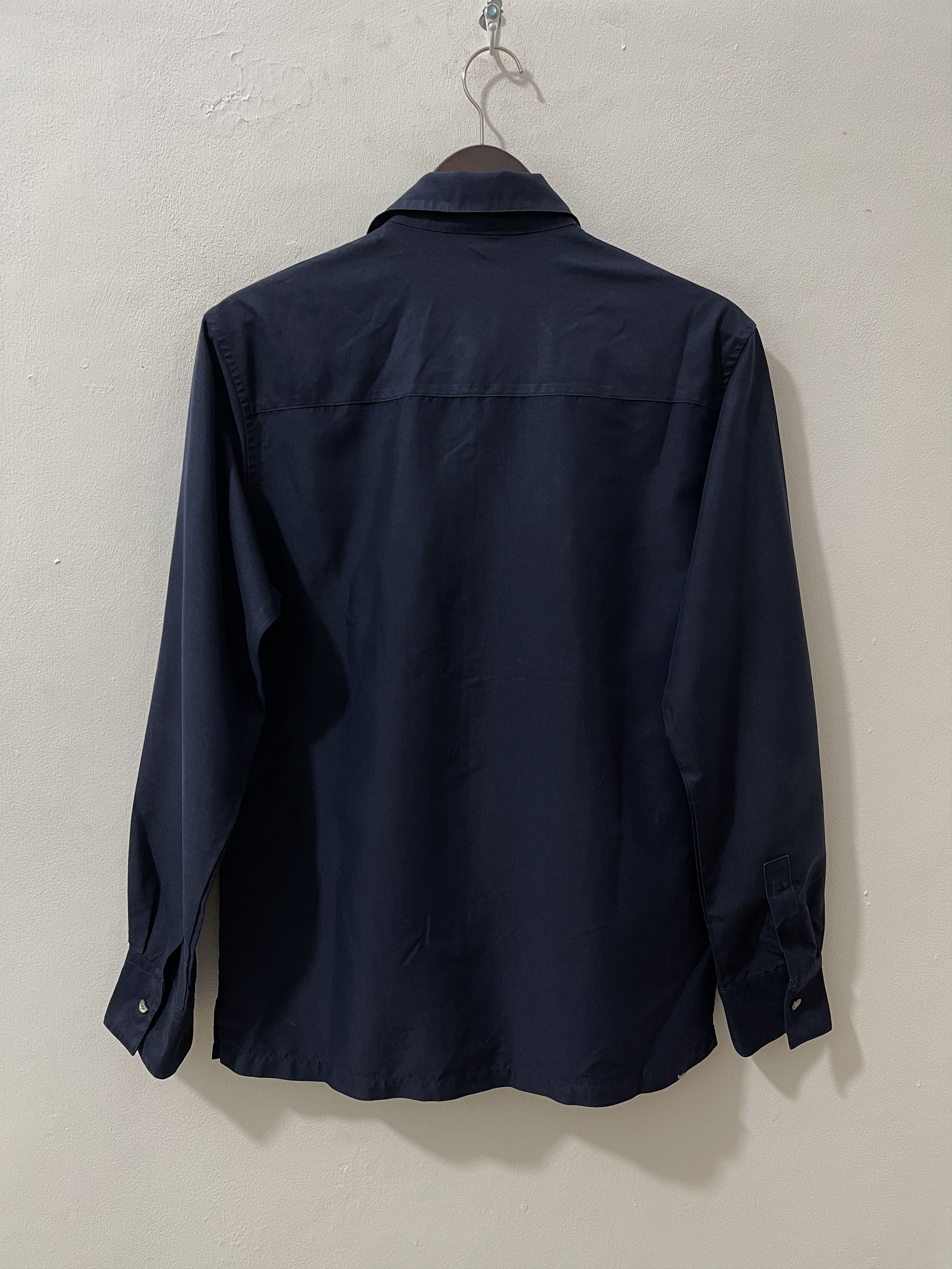 Mambo Vintage Rare Mambo Worker Hidden Button Navy Shirts Size US L / EU 52-54 / 3 - 6 Thumbnail