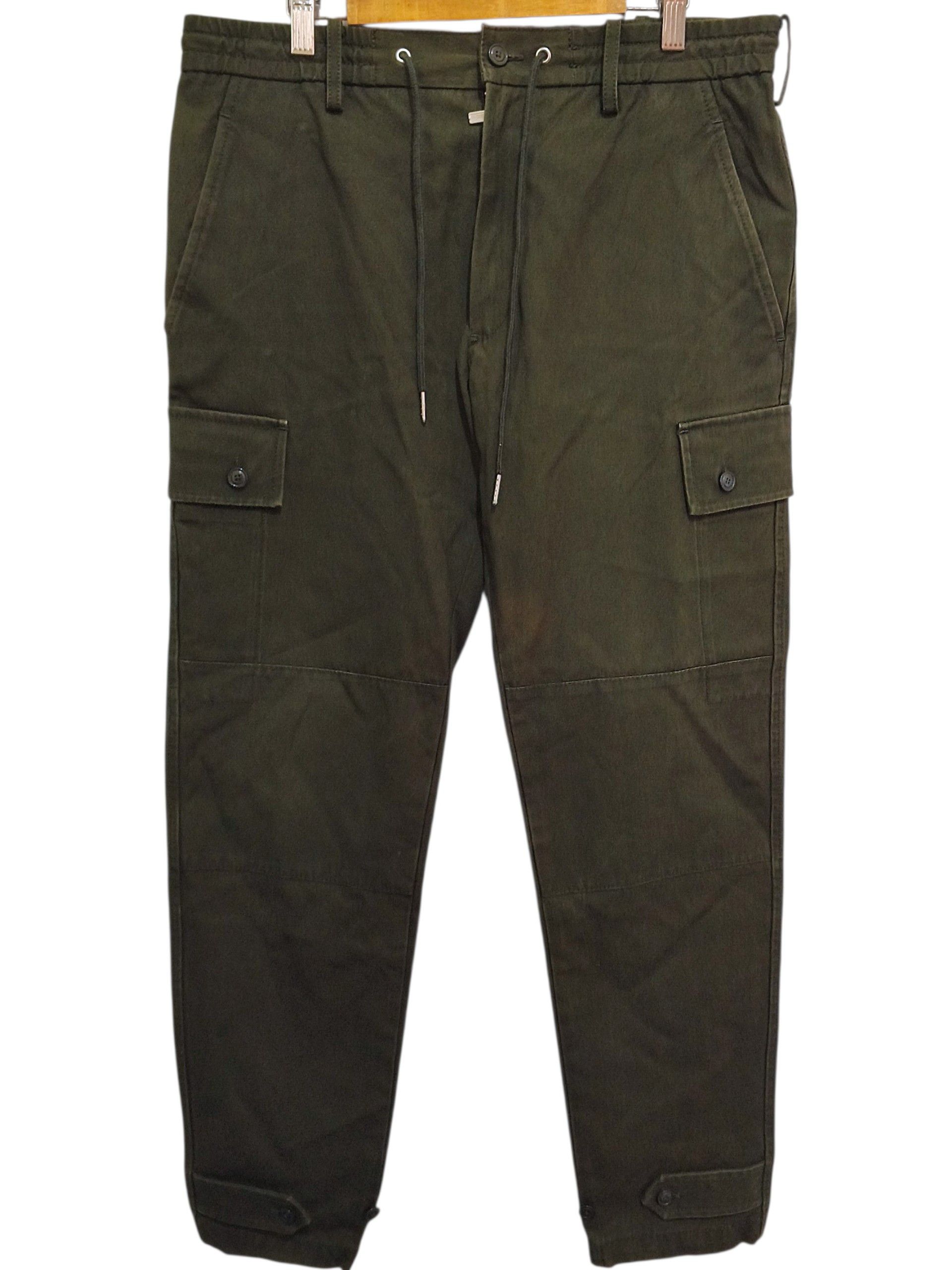 Yohji Yamamoto 🔥Archive 2008 Adidas Y-3 Olive Military Cargo Pants Size US 34 / EU 50 - 1 Thumbnail