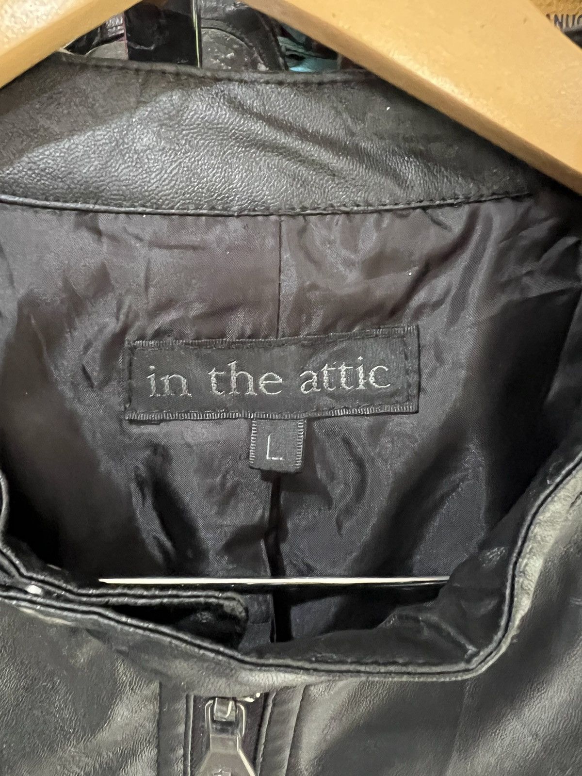 In The Attic 🔥In The Attic Synthetic Leather Jacket Size US S / EU 44-46 / 1 - 14 Thumbnail
