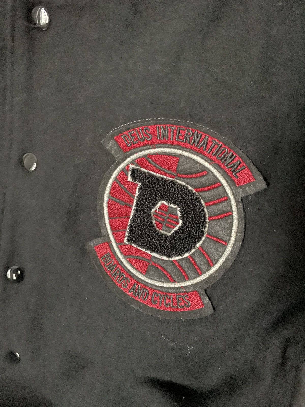 Deus Ex Machina Deus Ex Machina College Jacket M Varsity Motocycle Size US M / EU 48-50 / 2 - 3 Thumbnail