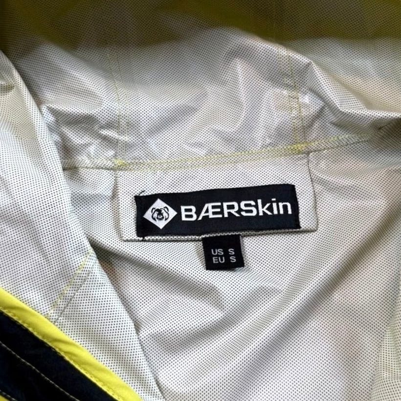Rains Men's Baerskin Rain Jacket Full Zip Hooded Neon Green Size S Size US S / EU 44-46 / 1 - 3 Thumbnail
