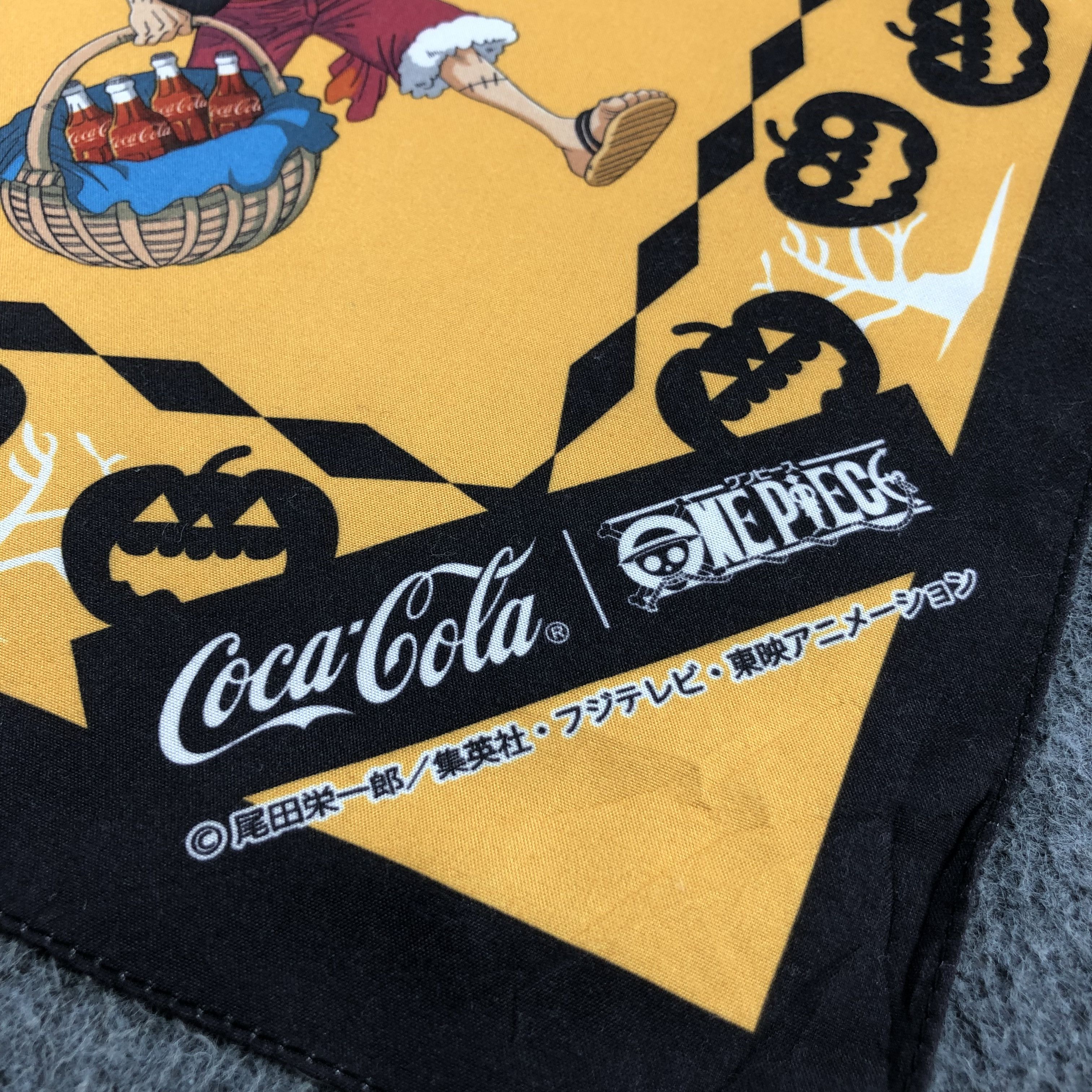 Anime × Japanese Brand × One Piece One Piece Halloween Handkerchief Neckerchief Bandana X29 Size ONE SIZE - 3 Thumbnail