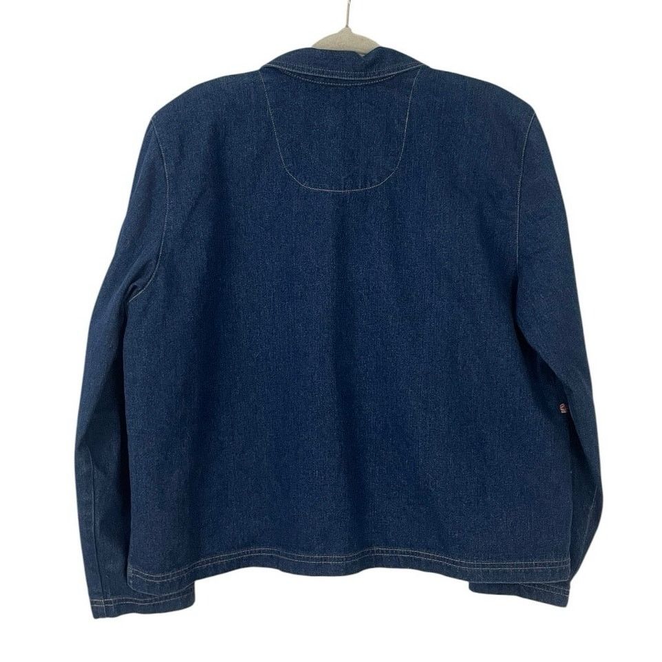Vintage Koret City Blues Vtg Embroidered Denim Button Down Jacket Size XL / US 12-14 / IT 48-50 - 4 Thumbnail