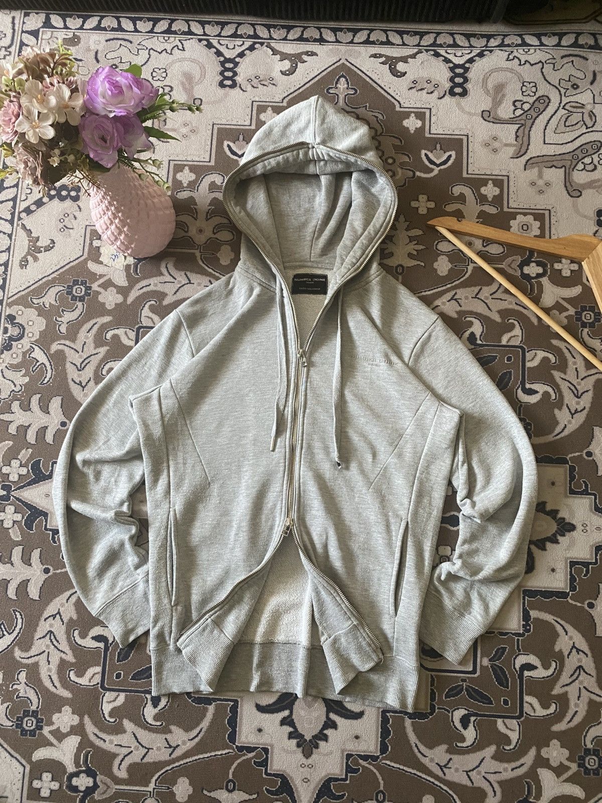 Number (N)ine Number nine pocket double zip hoodie size 3 | Grailed