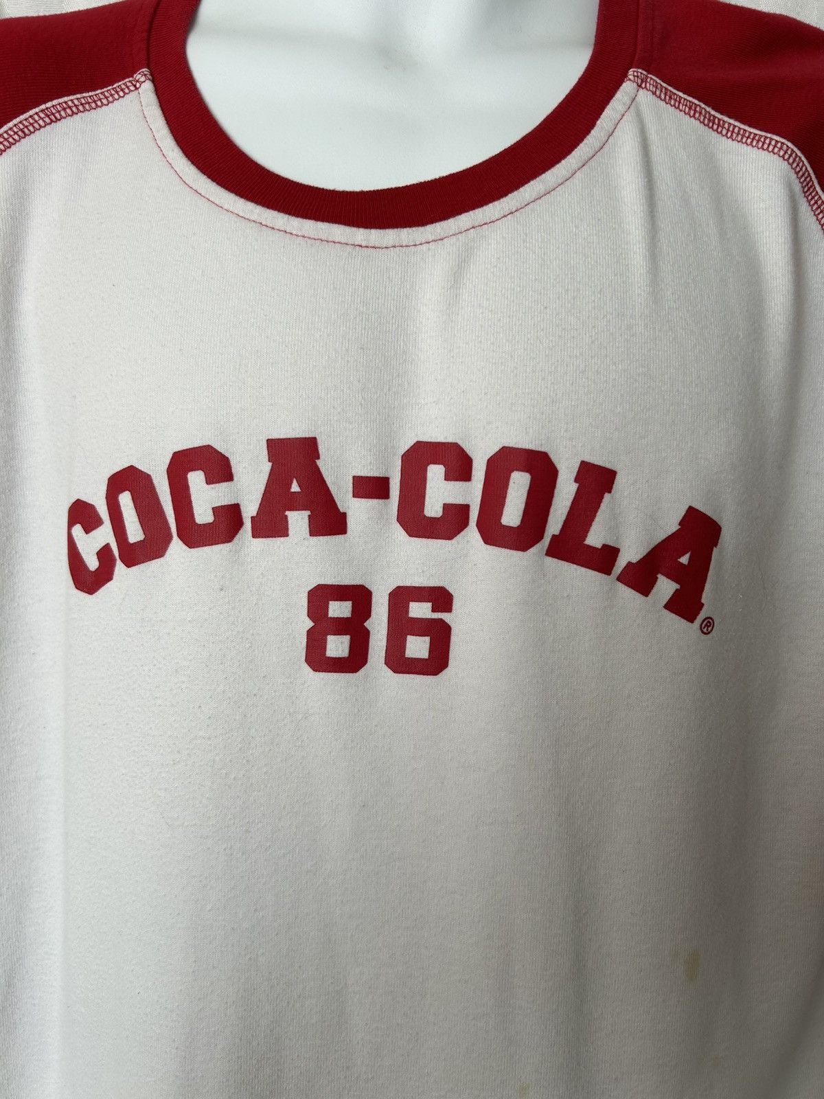 Coca Cola Tee: 2000 coca-cola vintage coke 86 jersey large Size US L / EU 52-54 / 3 - 3 Thumbnail