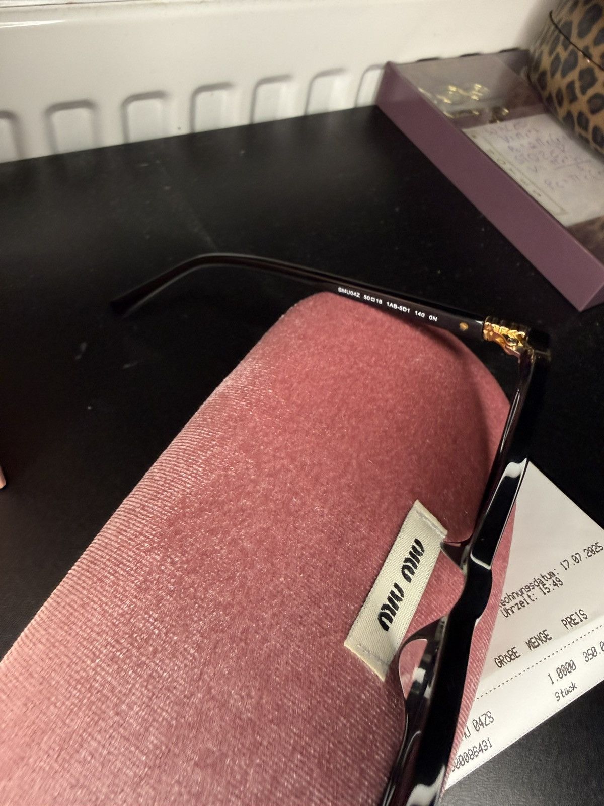 Miu Miu Sunglasses MIU MIU SMU04Z Size ONE SIZE - 2 Thumbnail