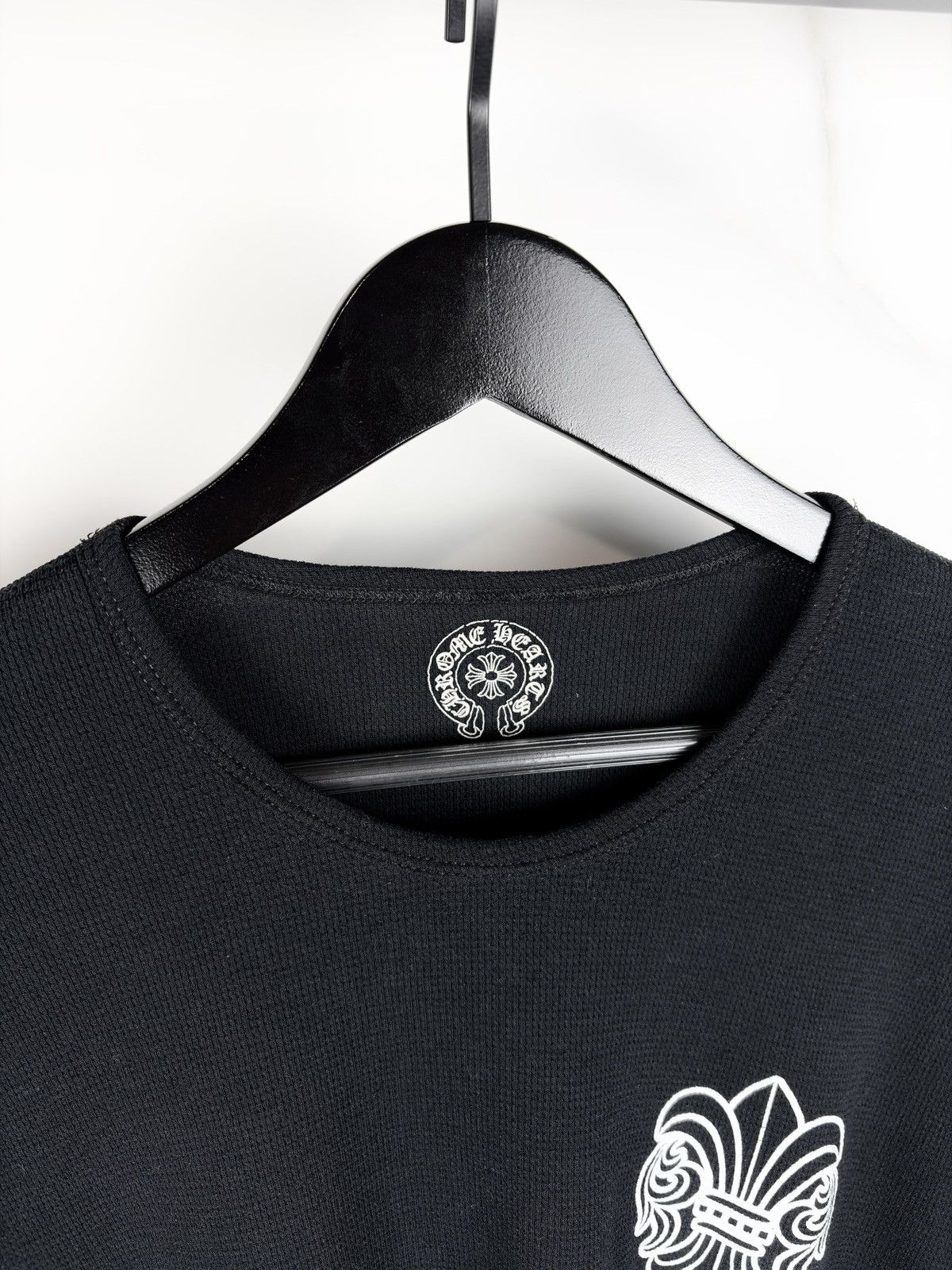 Chrome Hearts Chrome Hearts Vintage T Bar Fleur Thermal Longsleeve Shirt Size US XXL / EU 58 / 5 - 8 Thumbnail