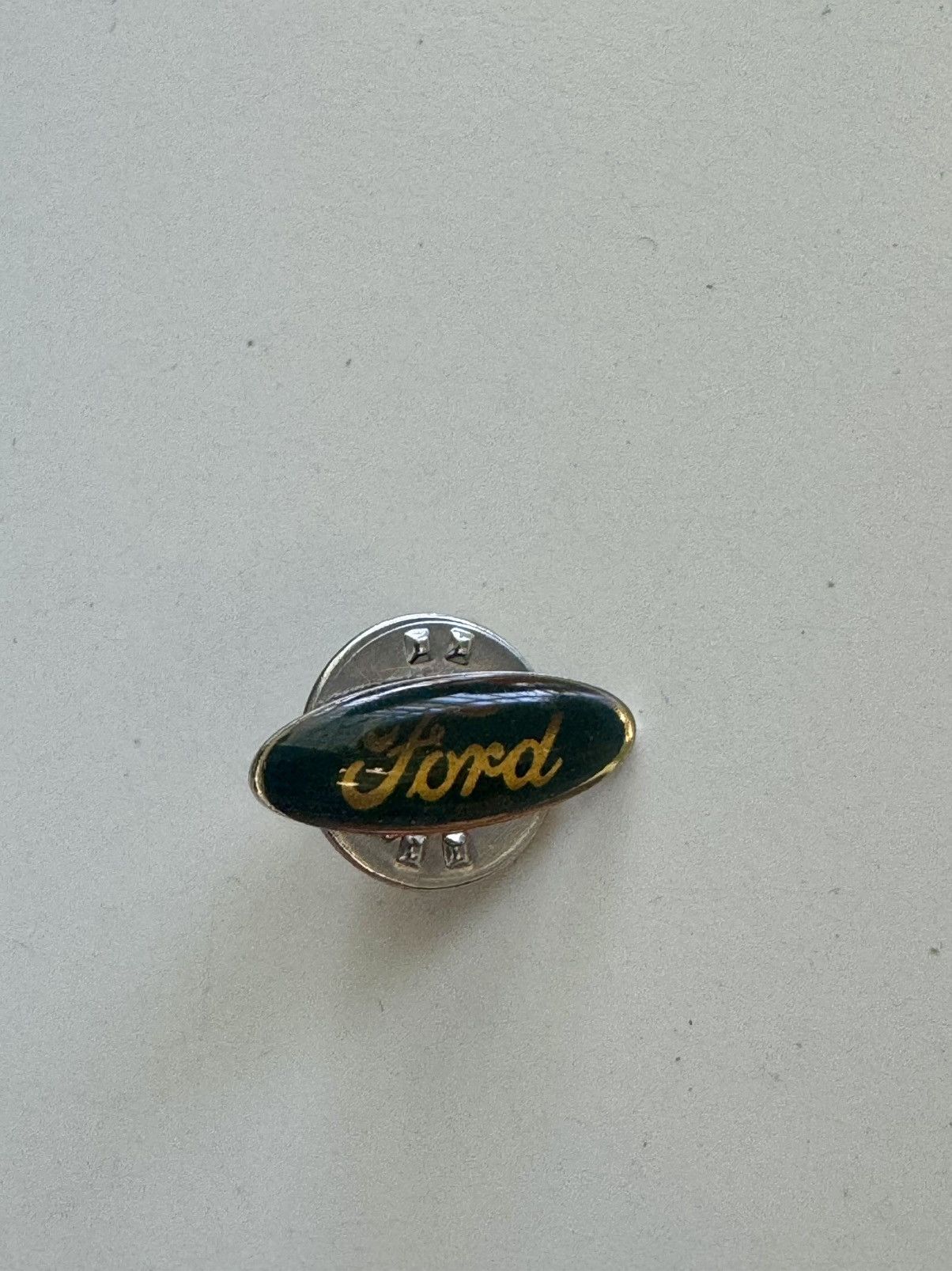 Ford Vintage FORD Logo Push Pin - Dark Green / Gold Size ONE SIZE - 2 Thumbnail
