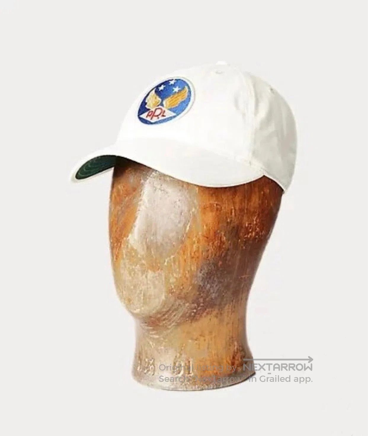 RRL Ralph Lauren RRL White Angel Wing Baseball Cap. Size ONE SIZE - 1 Thumbnail