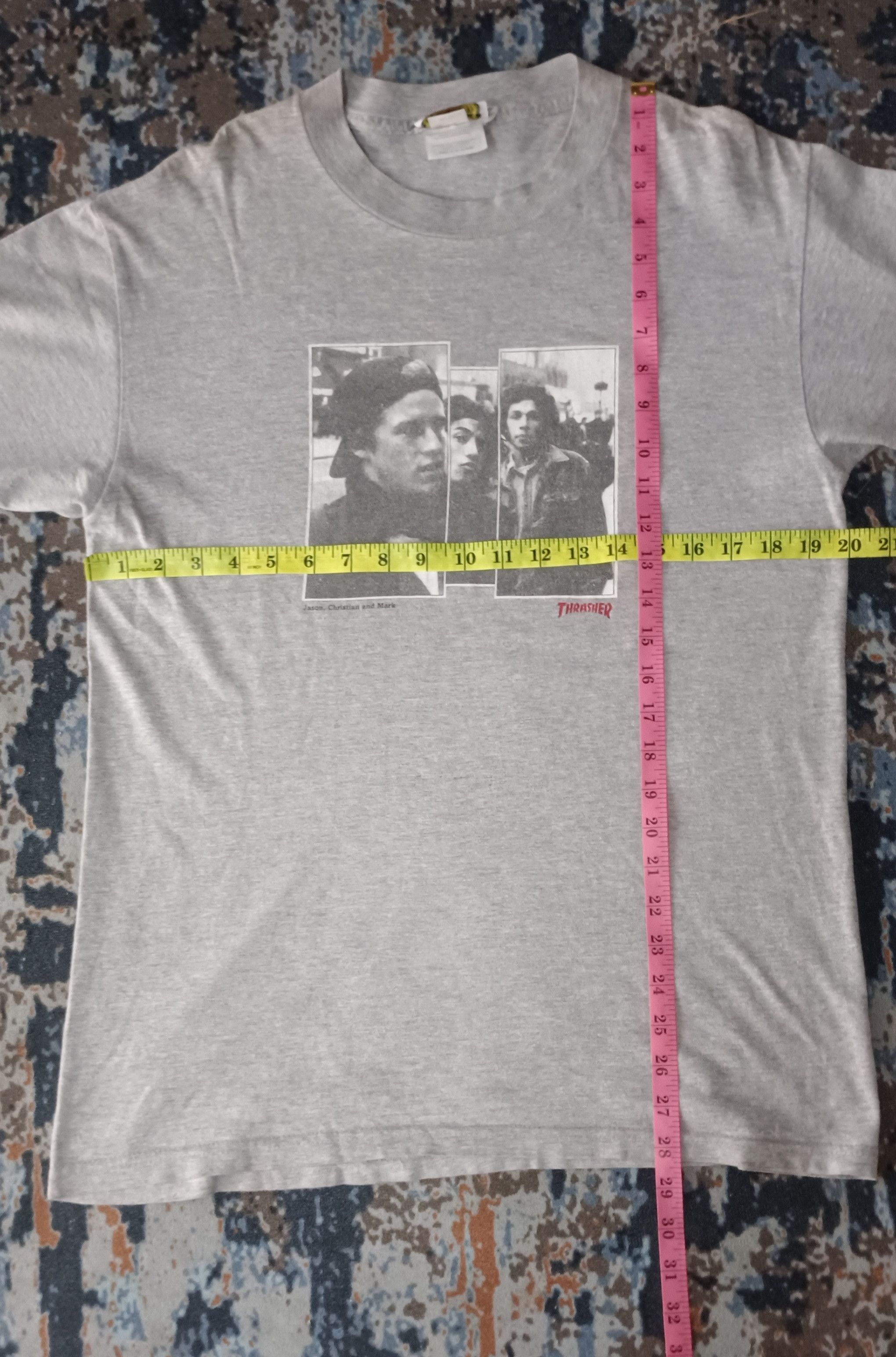 Thrasher × Vintage Vintage 90s🔥Thrasher "Jason, Christian And Mark" Photo Tee Size US M / EU 48-50 / 2 - 8 Thumbnail