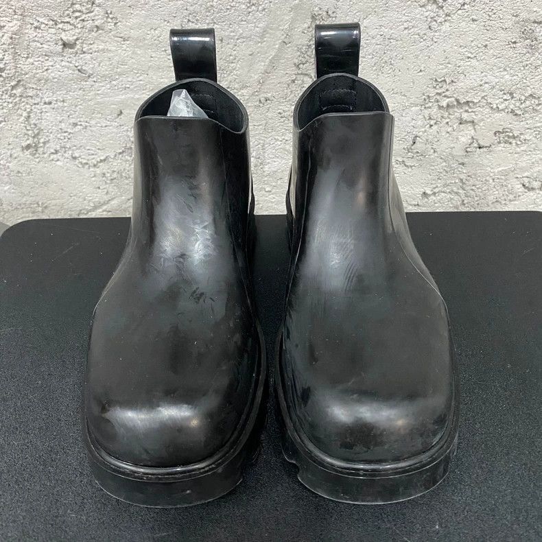 Bottega Veneta Bottega Veneta black rain boots-2508 Size US 11 / EU 44 - 6 Thumbnail