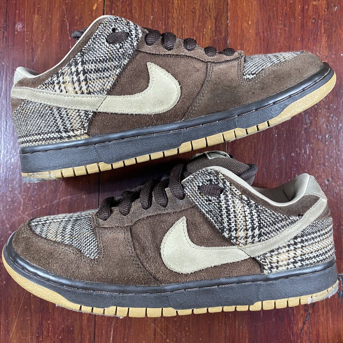 Nike SB Dunk Low Tweed 2004 Size US 8 / EU 41 - 2 Thumbnail